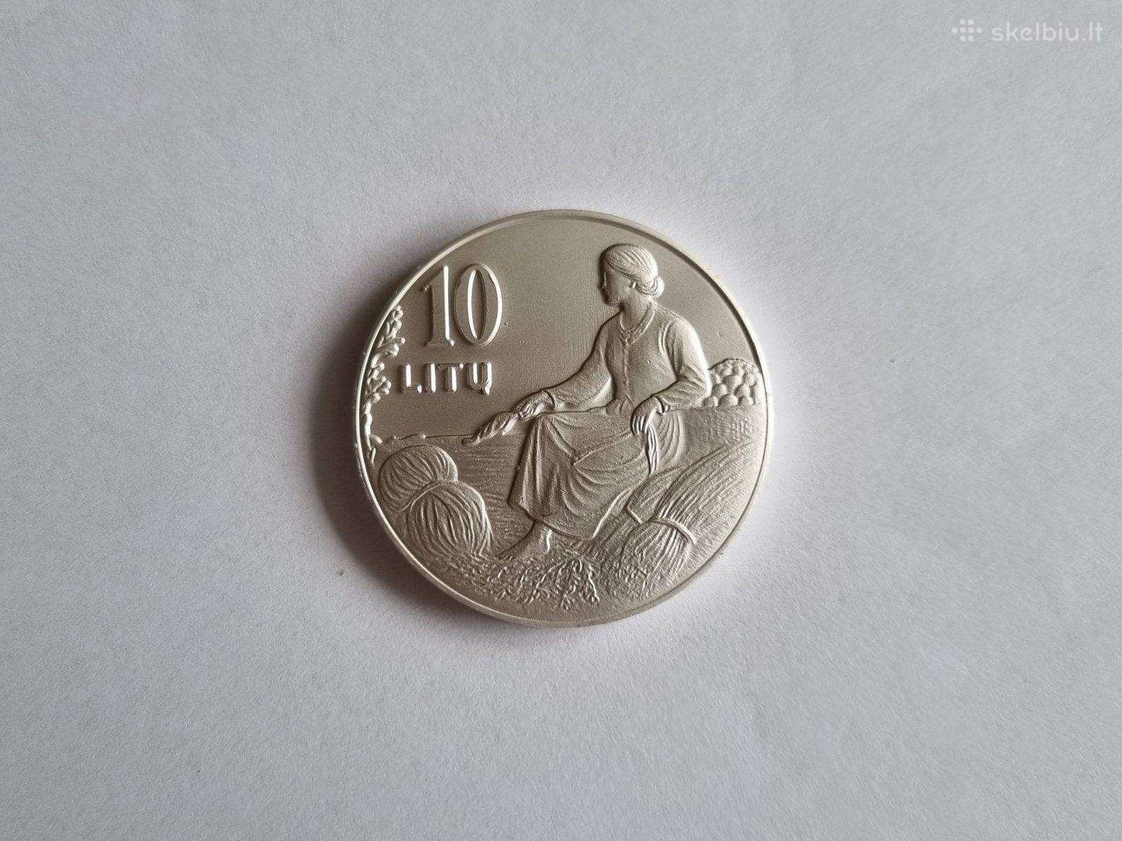 10 Litų 1924m Bandyminė moneta nebuvo išleista.