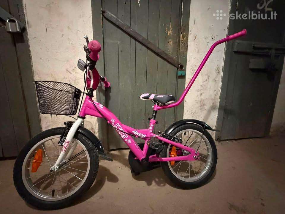 16 colių vaikiškas dviratukas