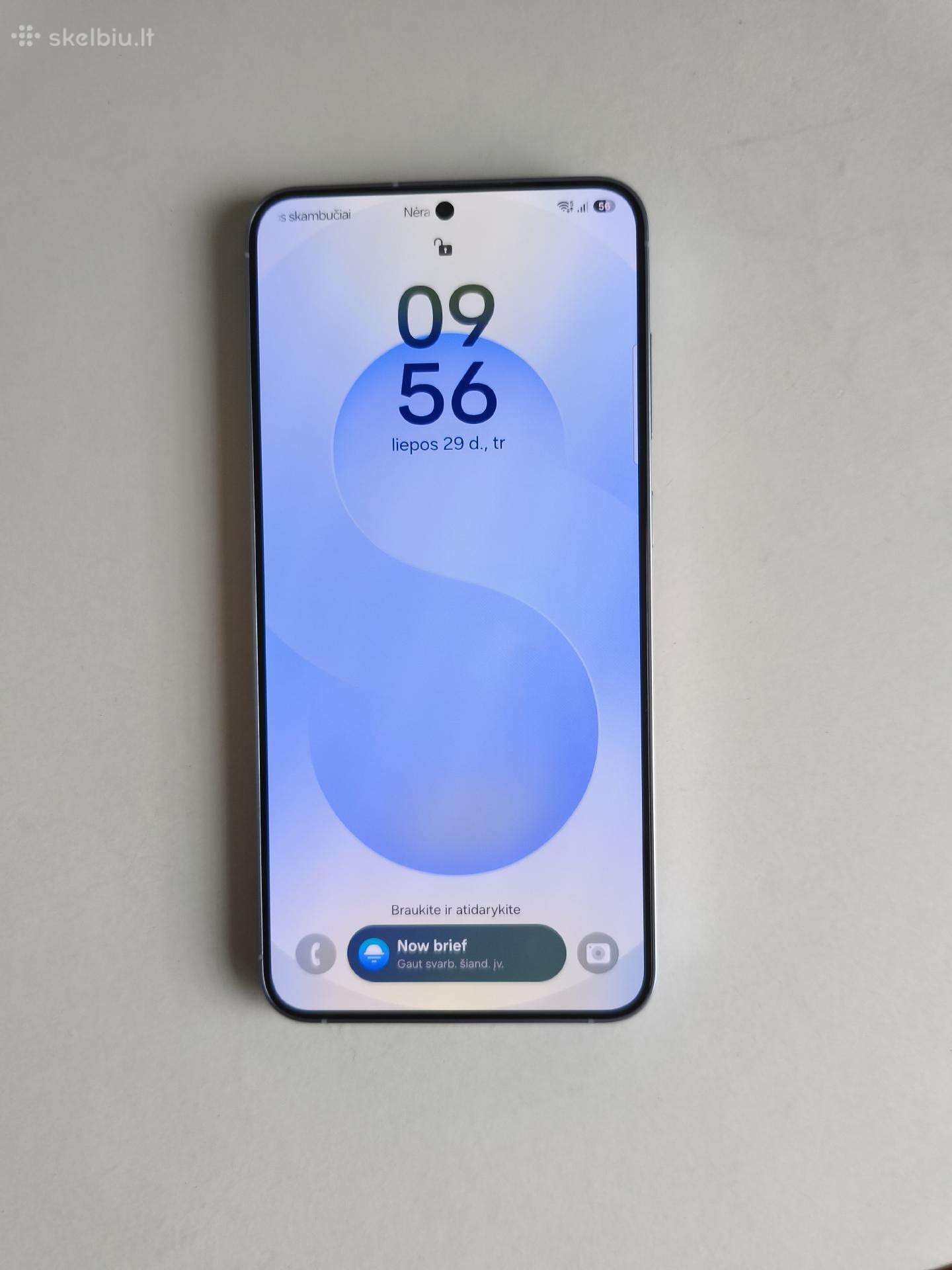 Parduodu apynaujį Samsung S25 plus 256gb