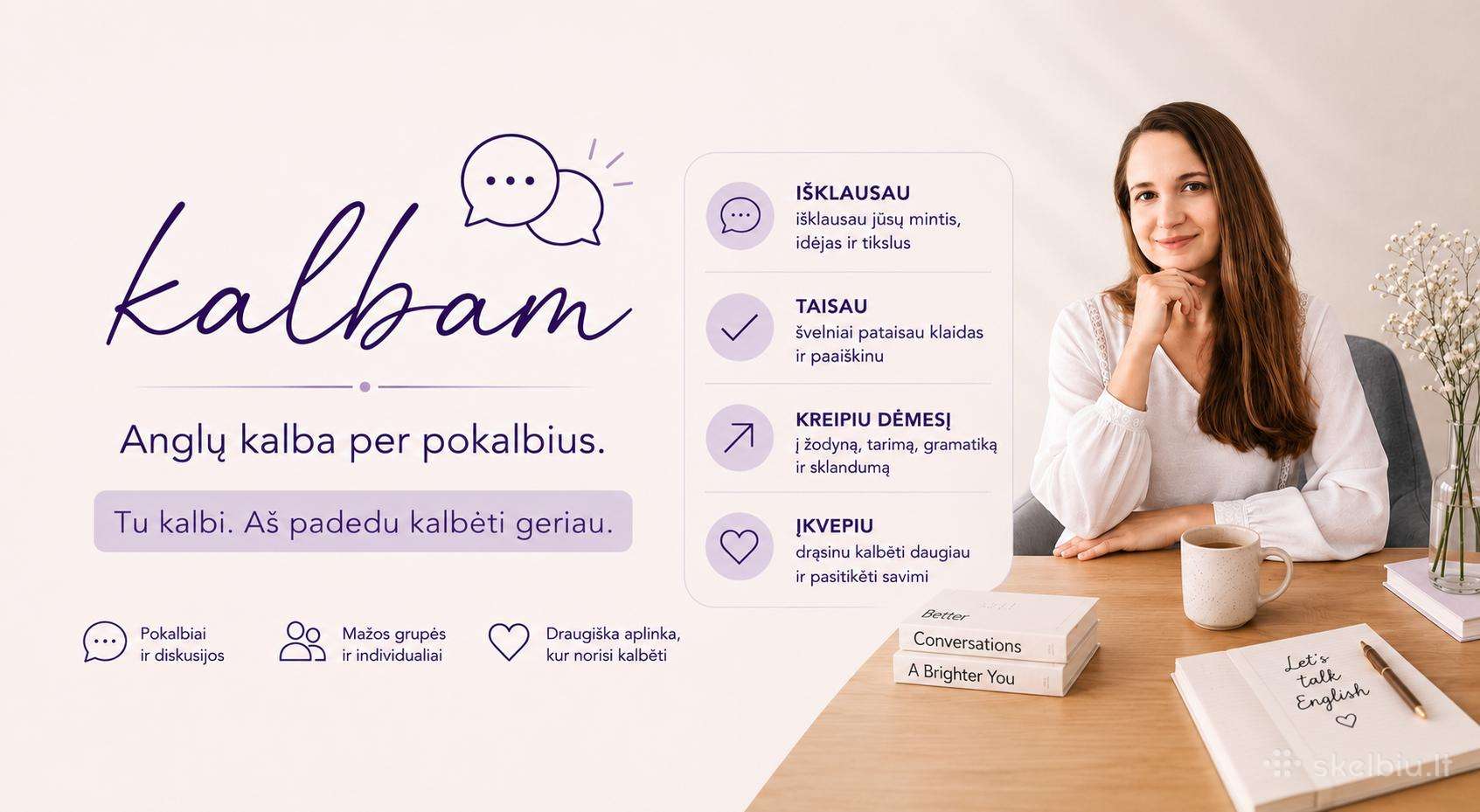 Kalbėkite Angliškai Laisviau - 15 metų patirtis