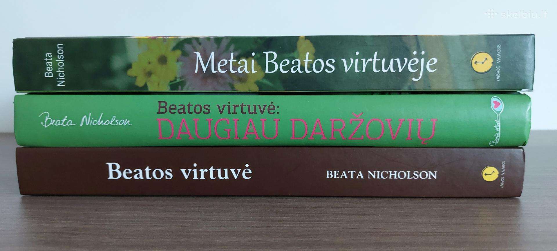Naujos! Beatos Nicholson maisto gaminimo knygos