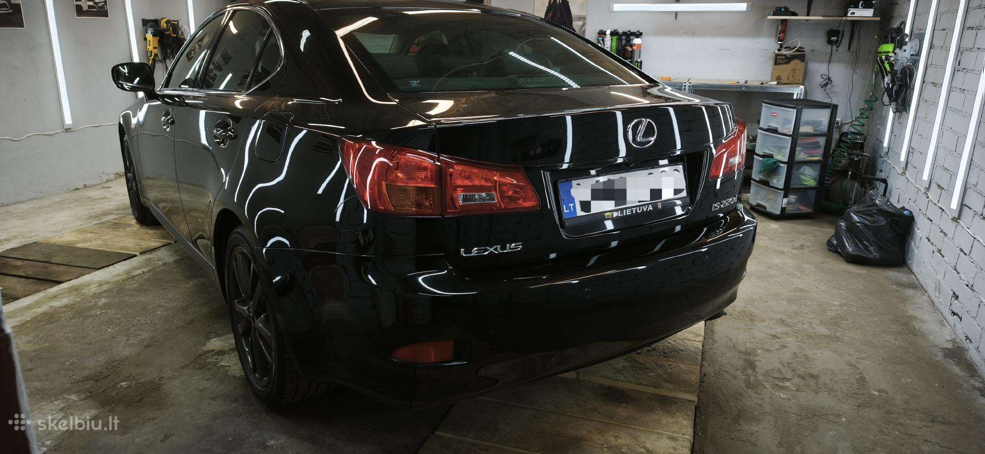 Auto poliravimas, žibintai, salonas