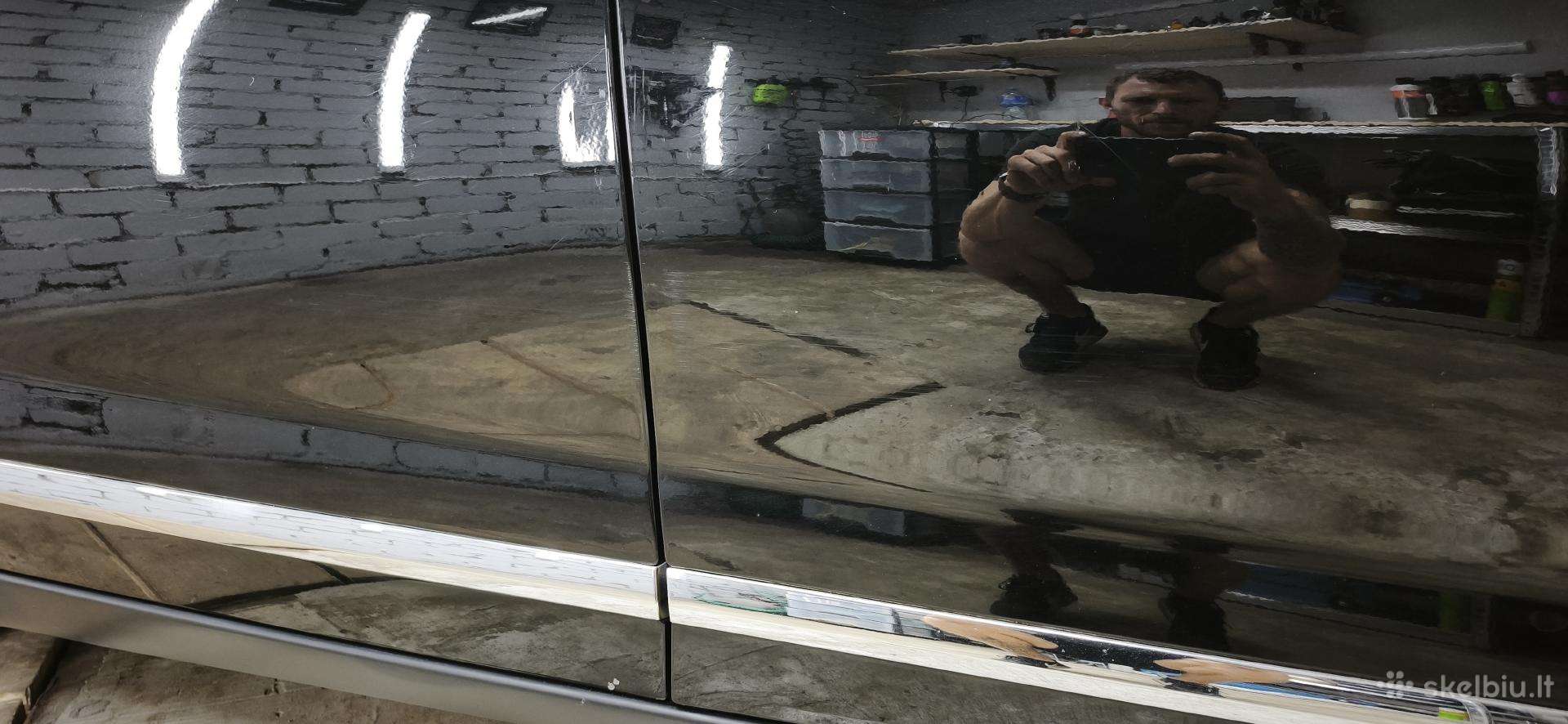 Auto poliravimas, žibintai, salonas