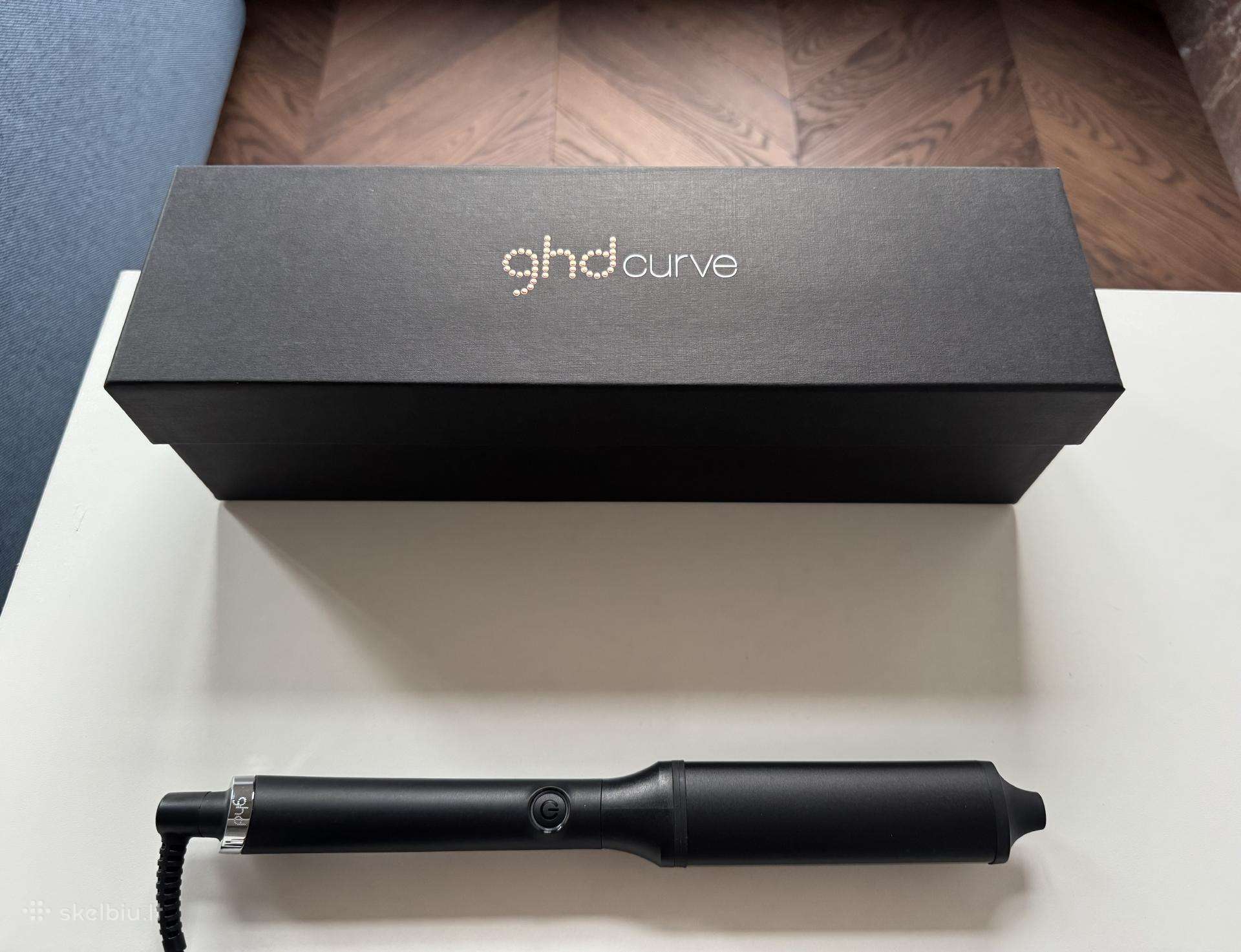 Ghd Curve garbanojimo žnyplės, puiki būklė, dėžutė
