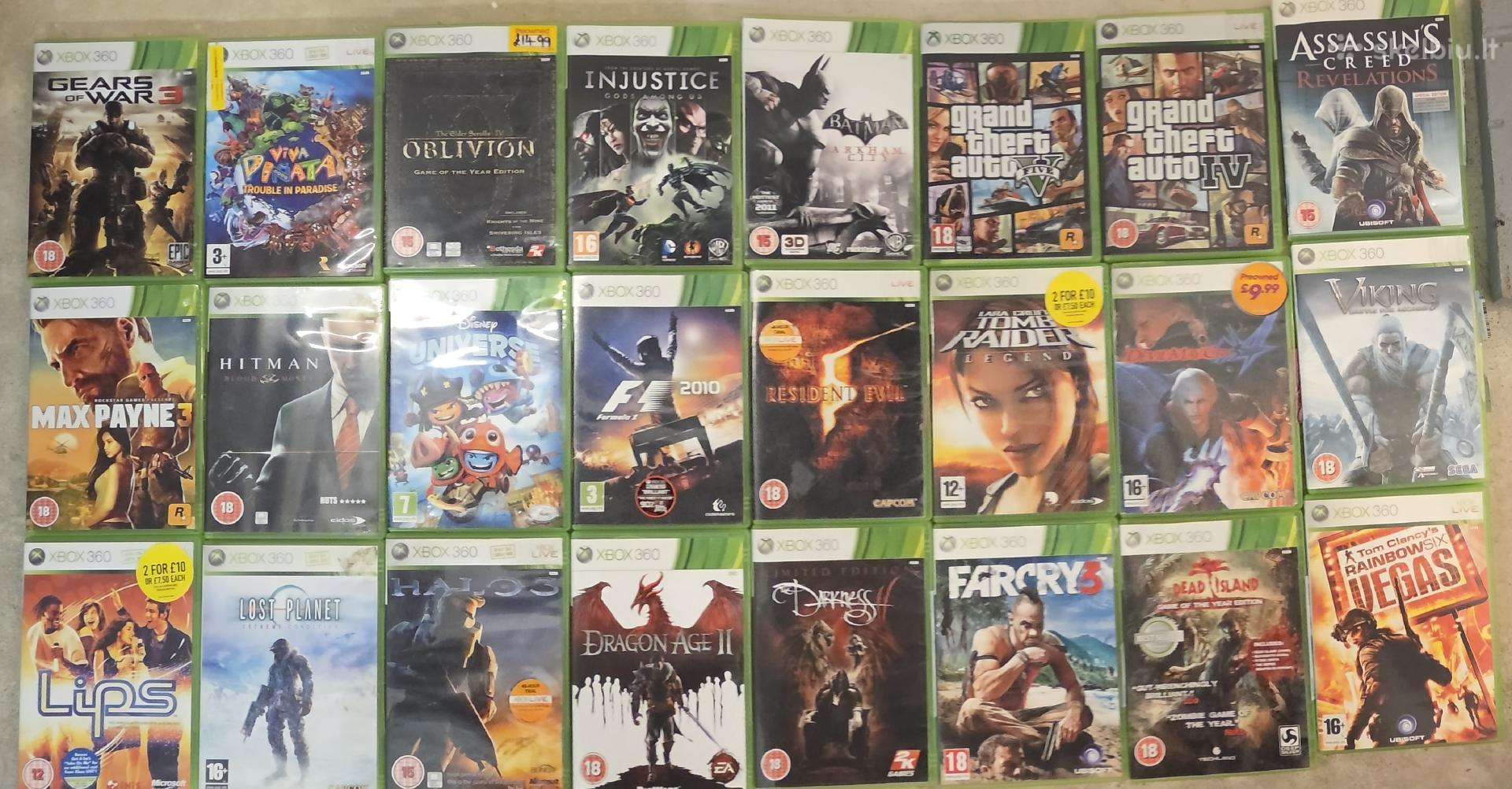 Xbox 360 zaidimai