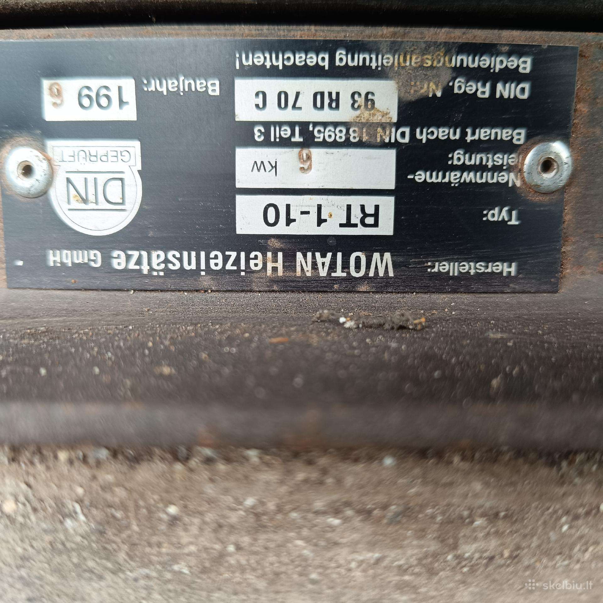 Krosnes arba zidinio ideklas