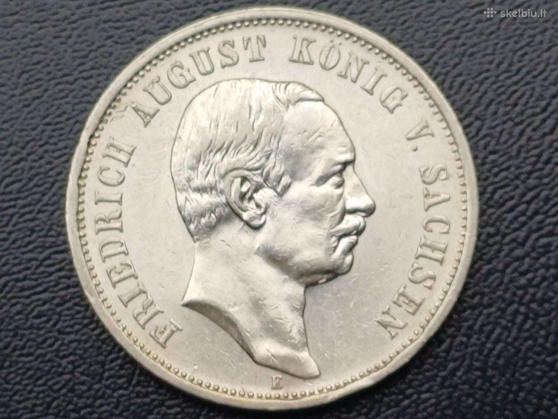 3 markes 1909m. sidabras 900