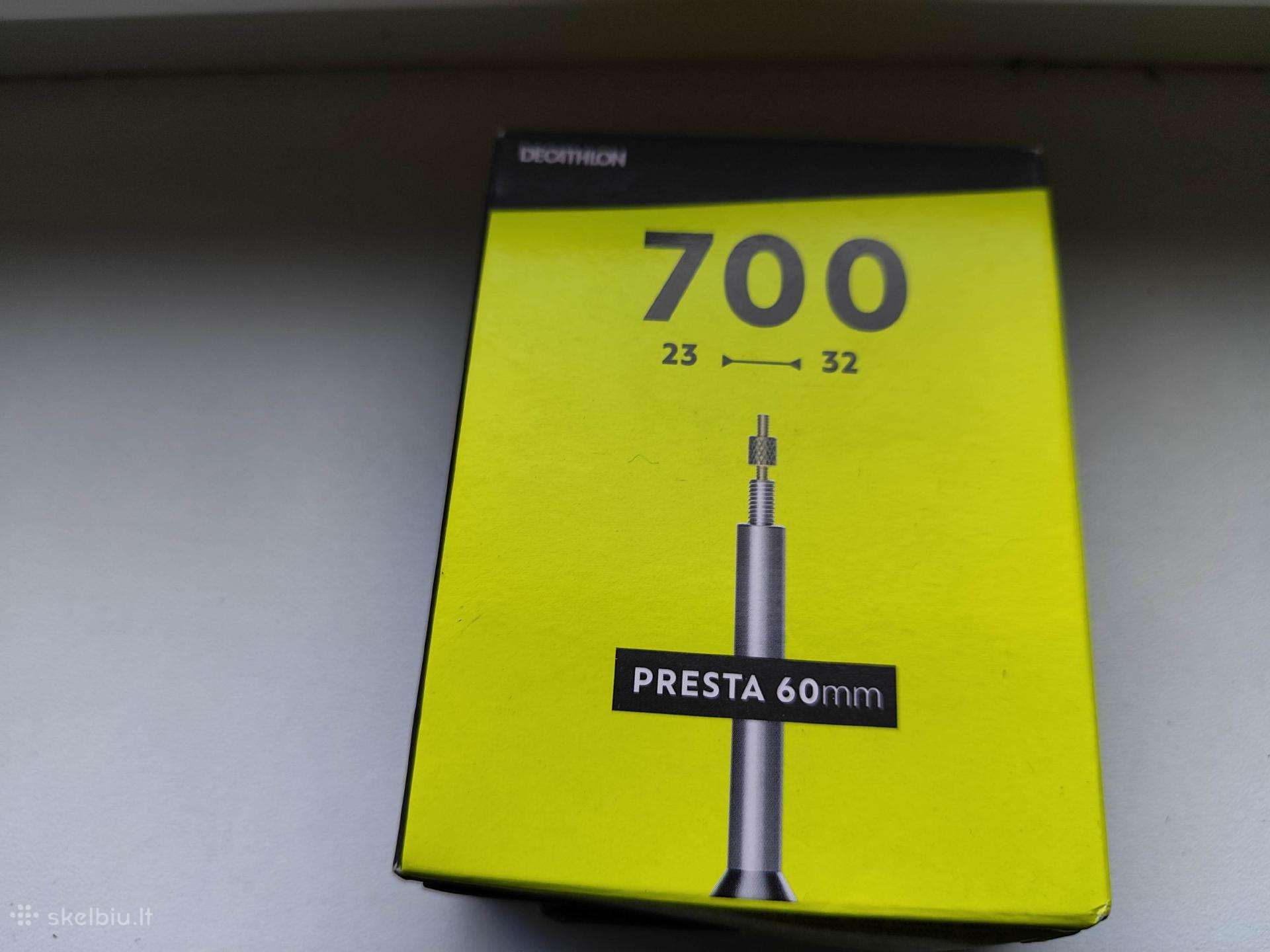 Kamera, 700 x 23–32, su 60 mm „presta“ ventiliu