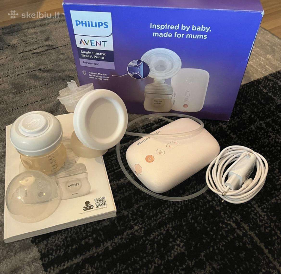 Philips Avent elektrinis pientraukis Scf395