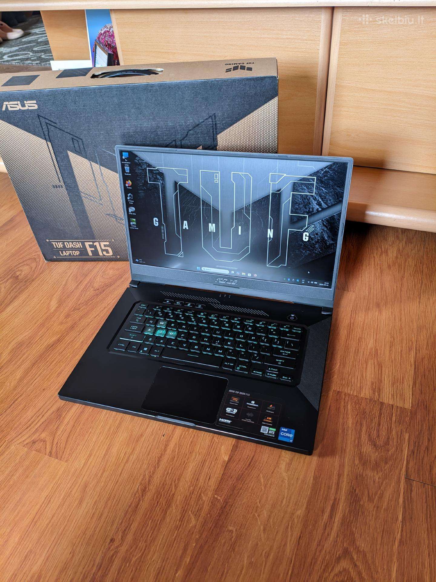 Ausu tuf dash f15 / i7-11370h / Rtx 3060 / 144hz