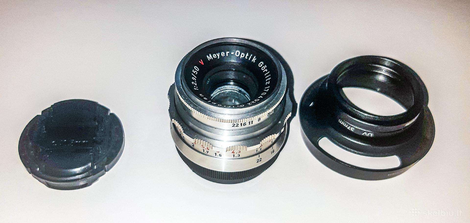 Meyer-optik Görlitz Trioplan 2.9/50 Altix mount
