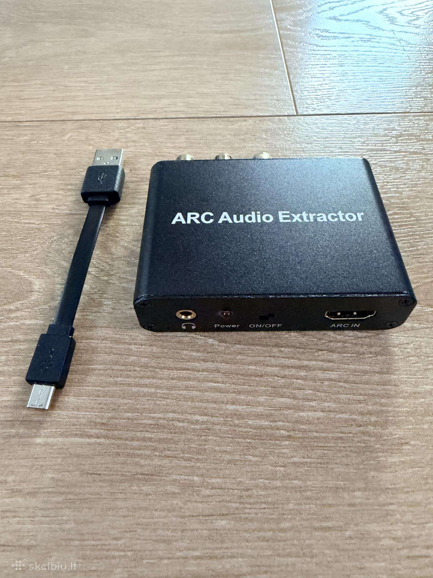 Arc Hdmi skaitmeninio audio keitiklis į analogą