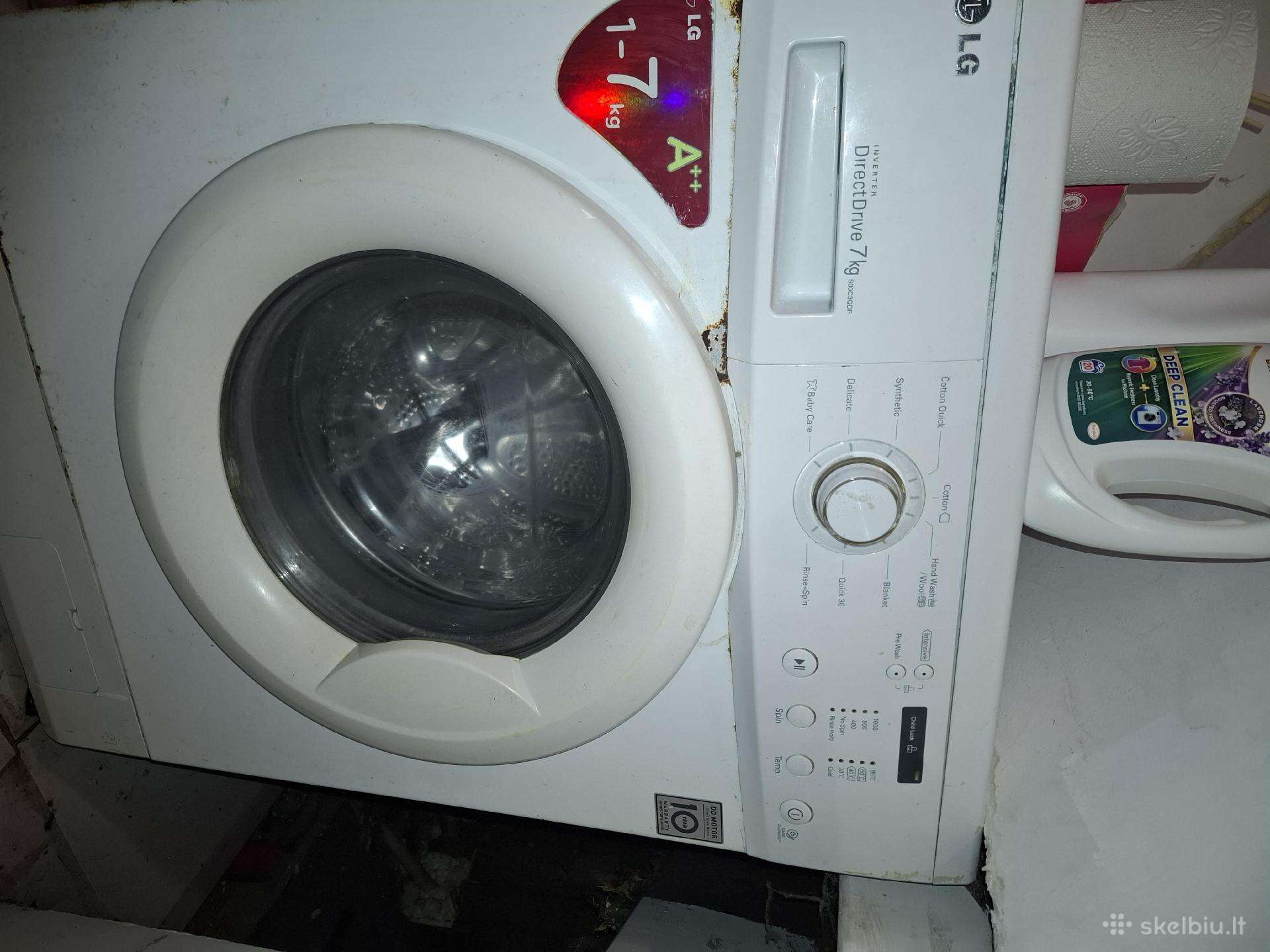 Skalbimo mašina 30€ veikianti