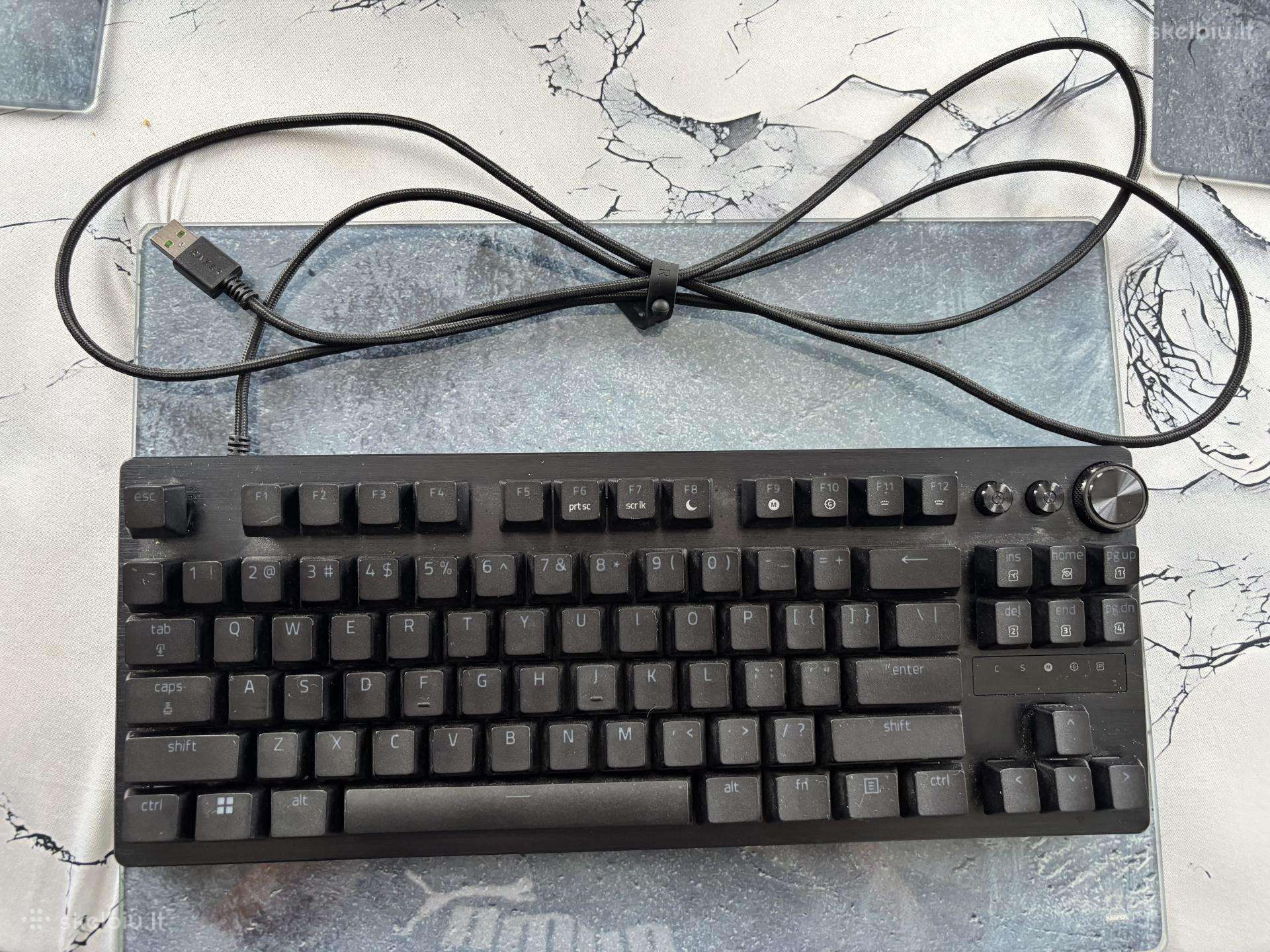 Parduodu Razer Huntsman V3 Tenkeyless klaviatūrą