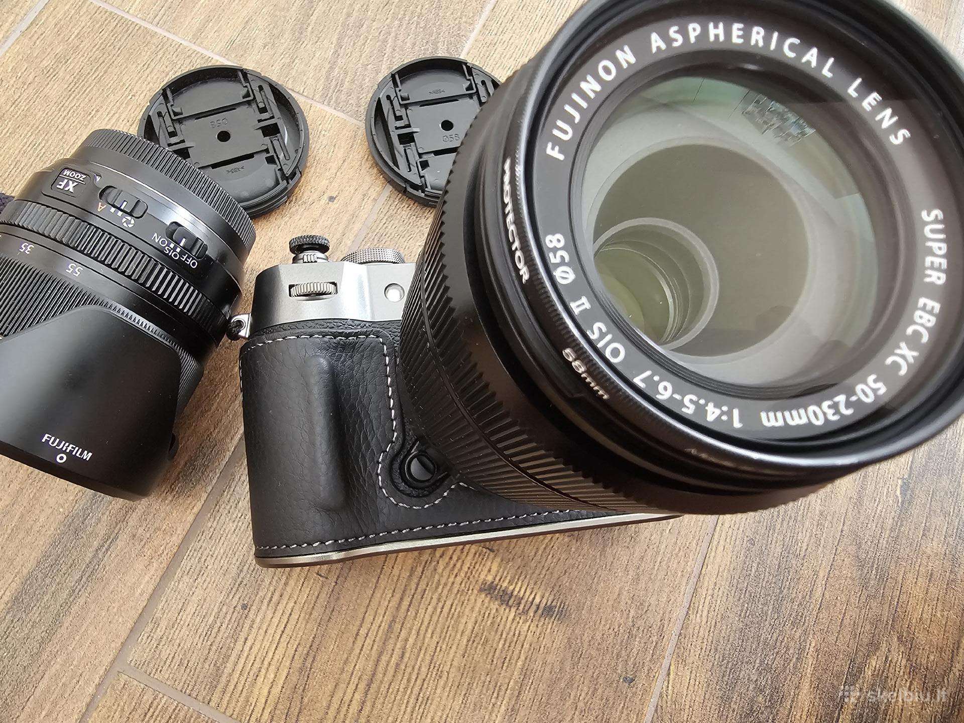 Fujifilm X-t50 su Xf 18-55mm F2.8-4 ir XC 50-230mm
