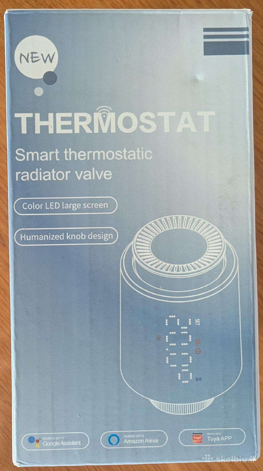 Išmanus Wi-fi radiatoriaus termostatas Tuya Trv702