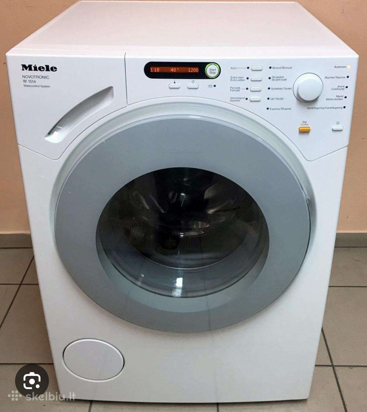Skalbimo mašina Miele Novotronic W1514