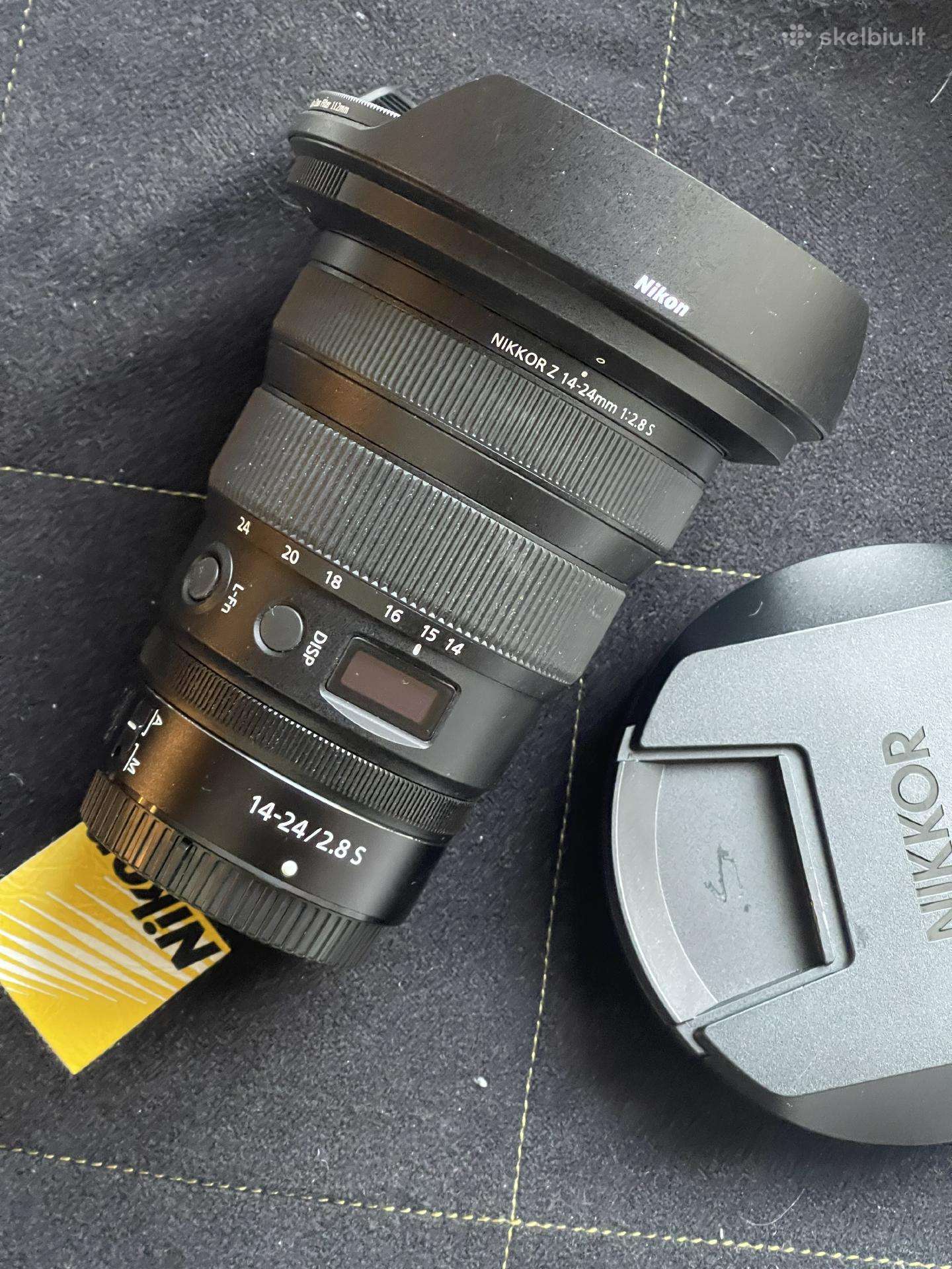 Naudotas Nikkor z 14-24mm f2.8 S