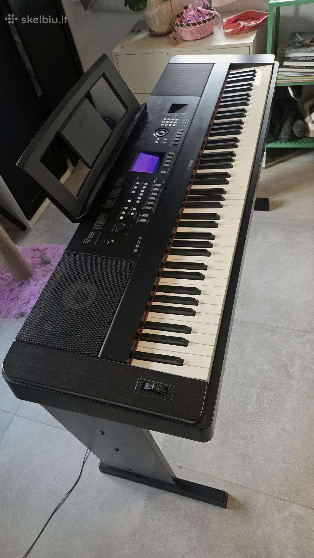 Yamaha dgx-650 elektrinis pianinas