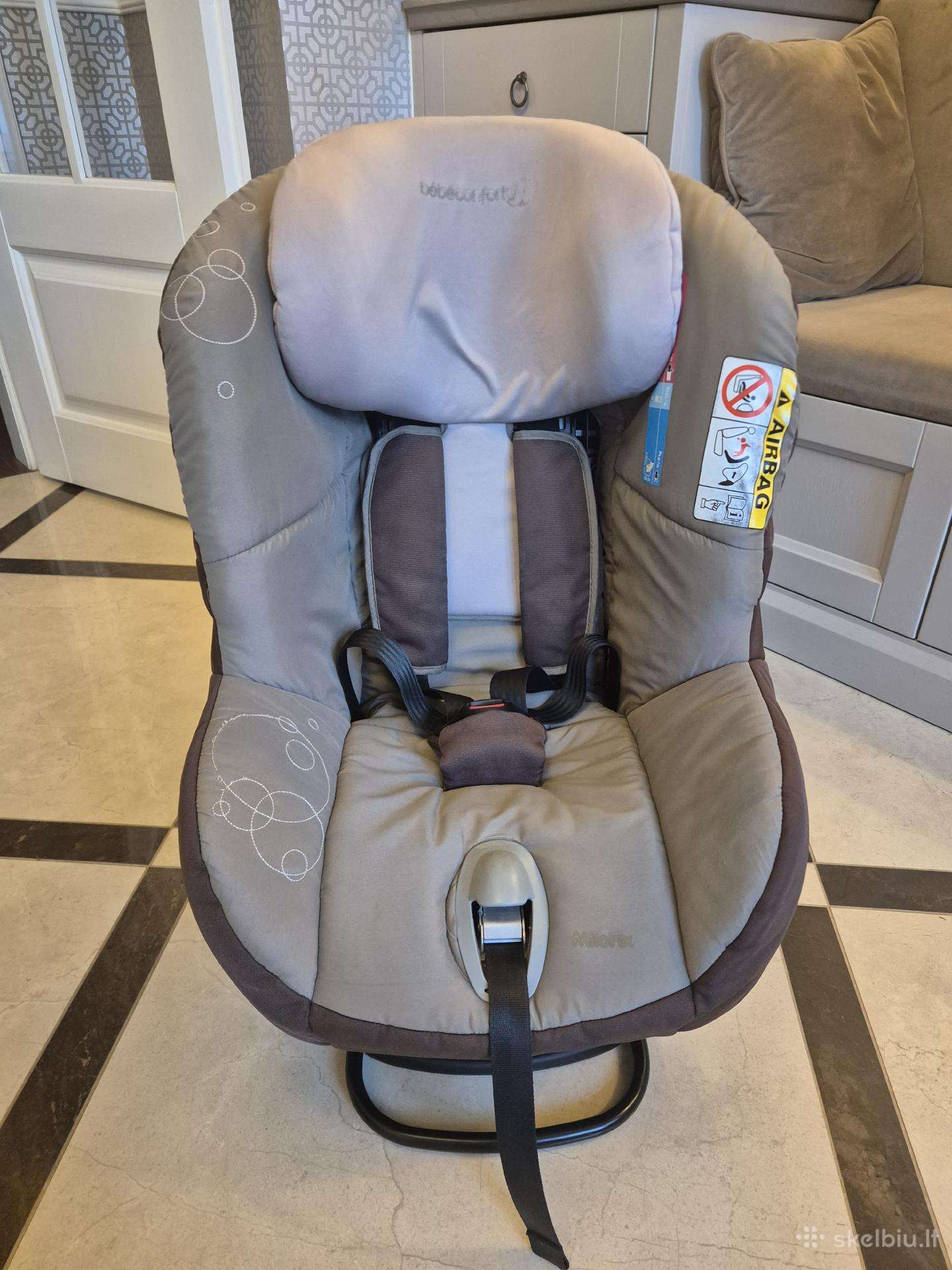 Automobilinė vaikiška kėdutė Isofix