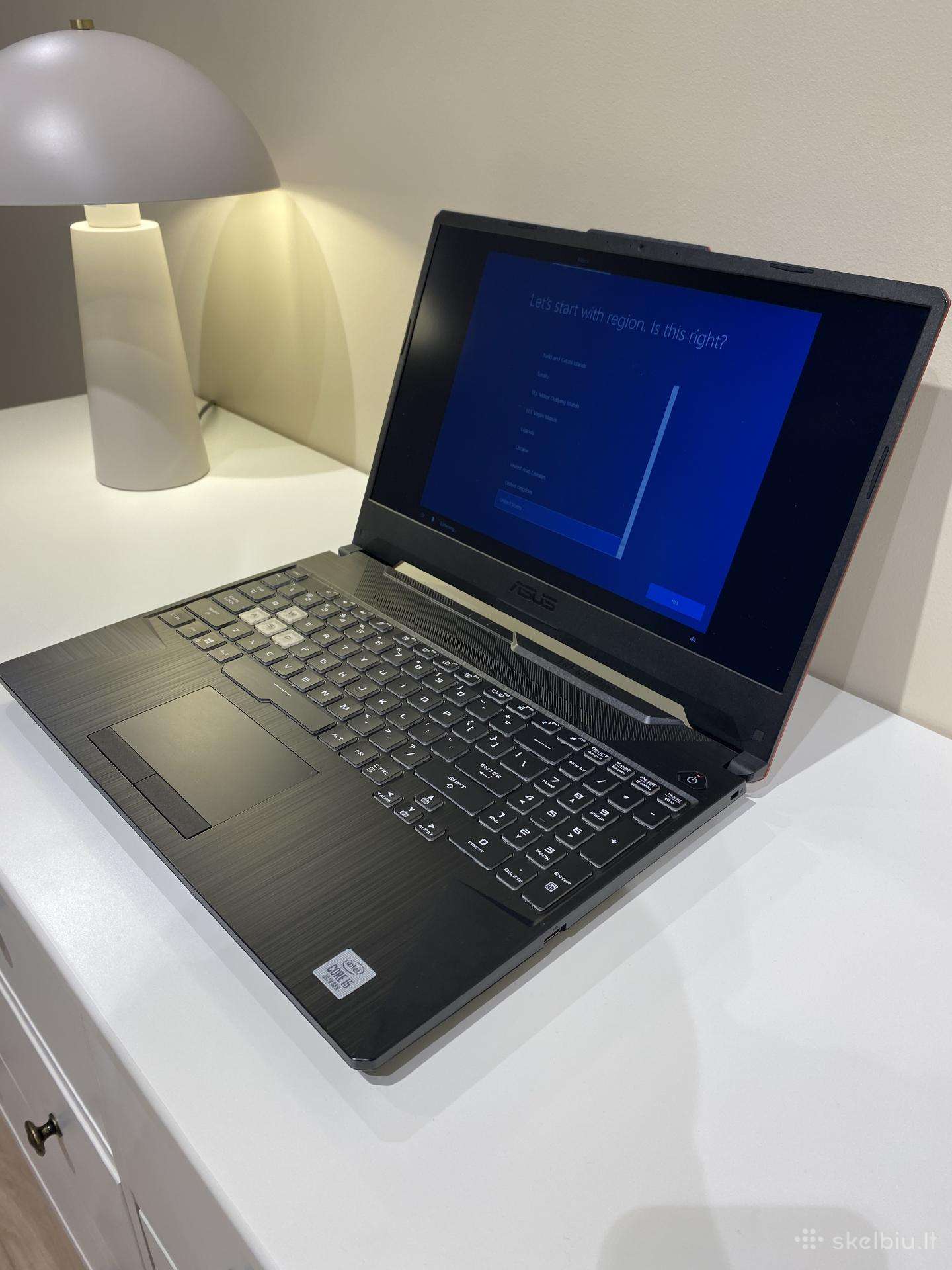 Asus Tuf Gaming F15 nešiojamas kompiuteris
