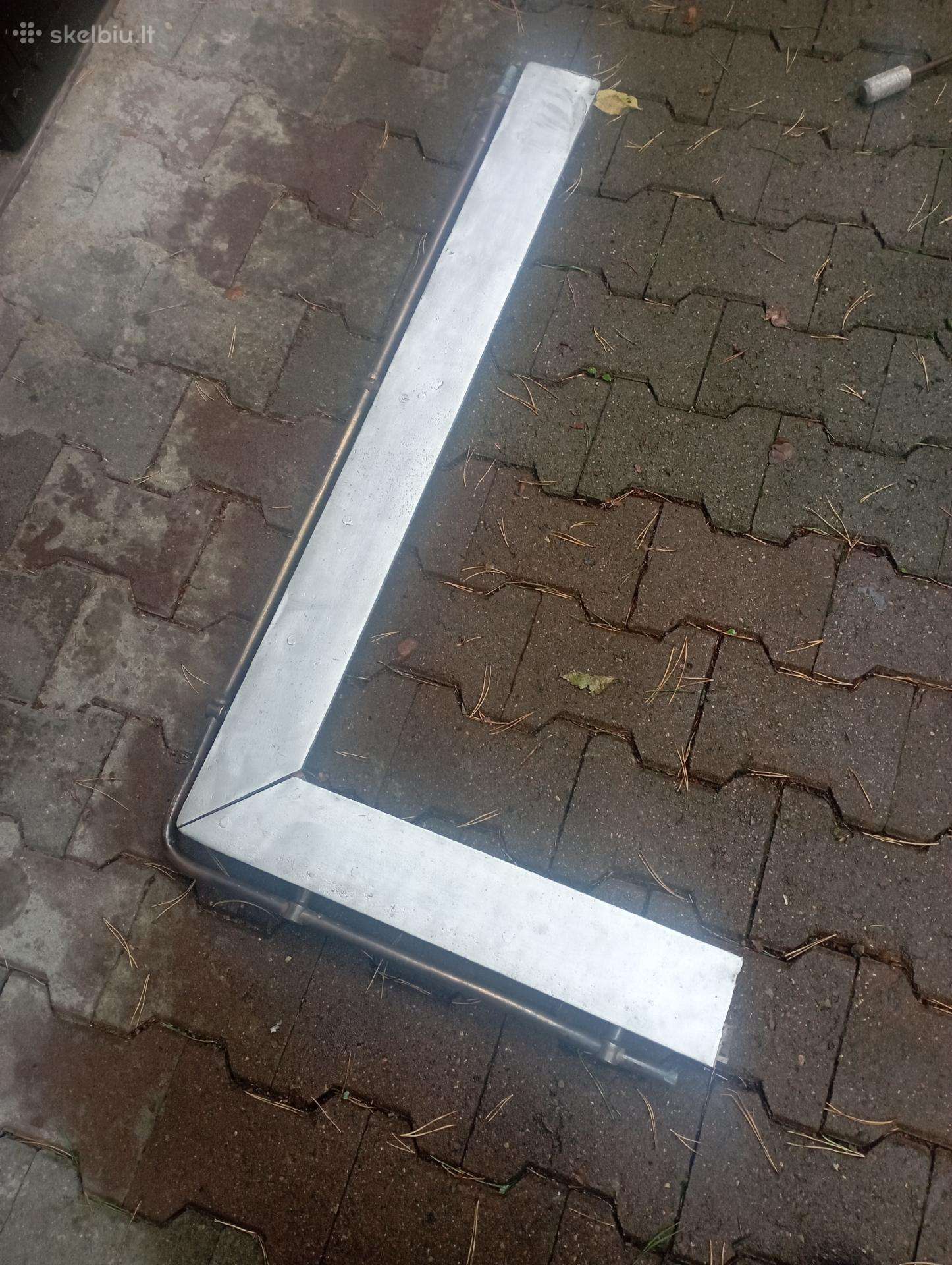 Koklinio pečiaus detalės