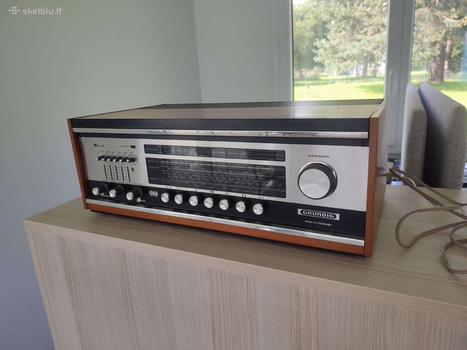 Grundig Stereomeister 3000 lempinis resyveris
