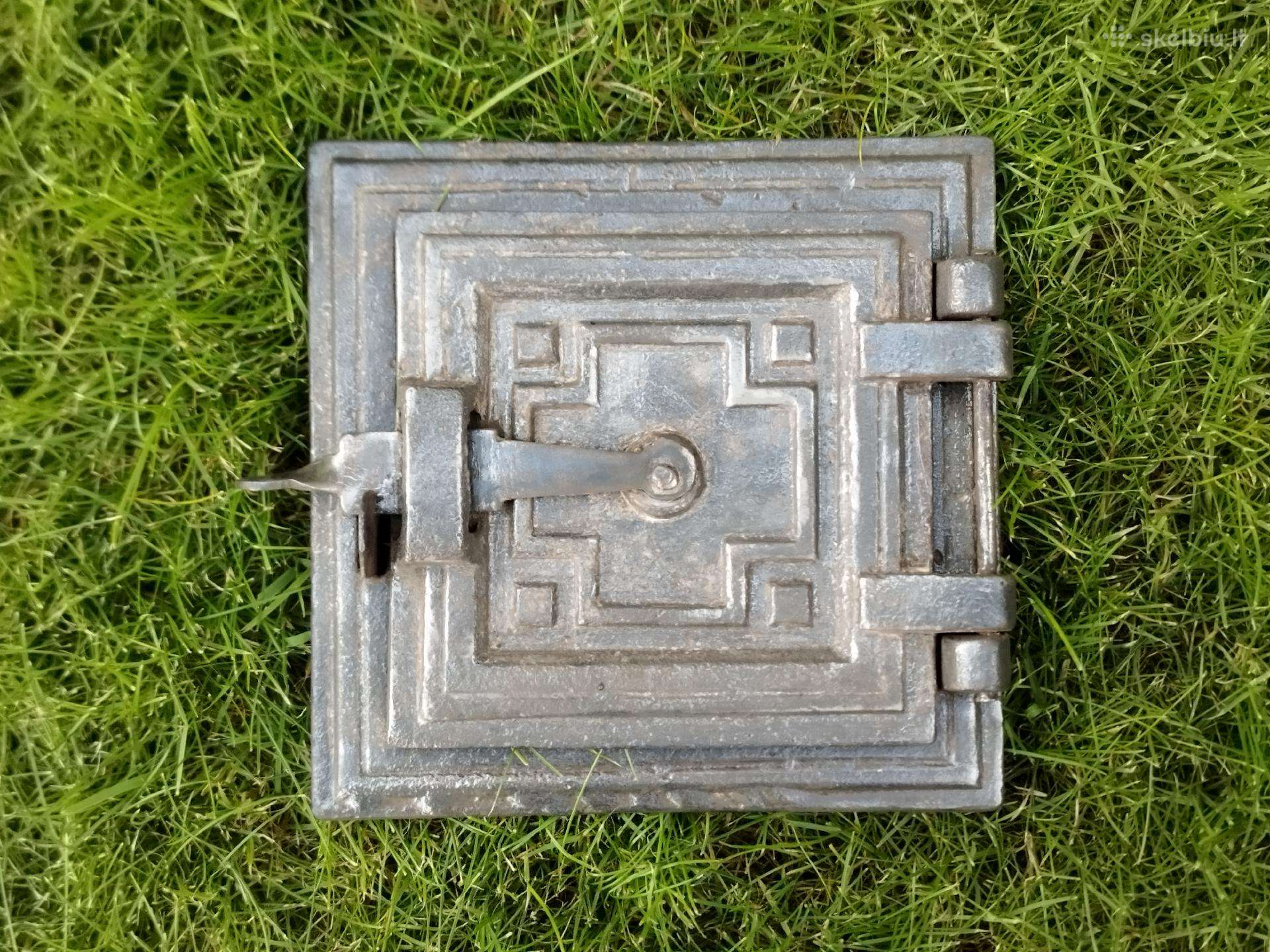 Suodžių pravalos durelės – ketaus, 15x15 cm