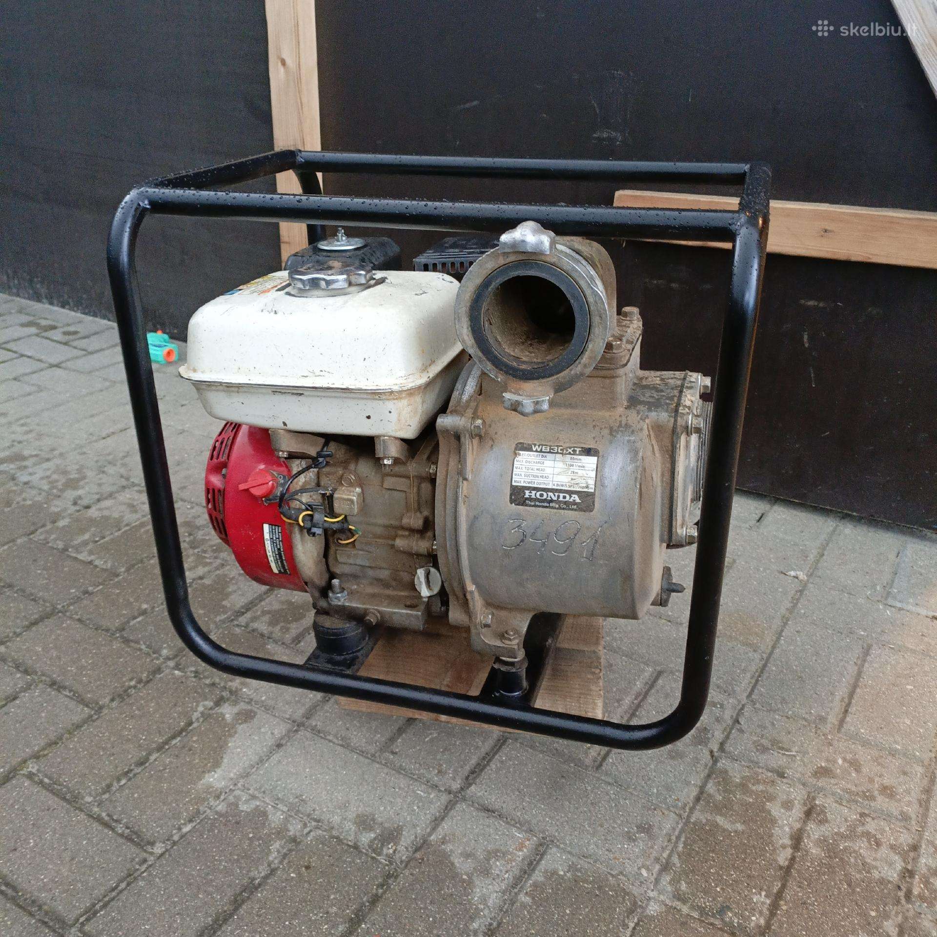 Vandens / purvo pompa wb 30xt