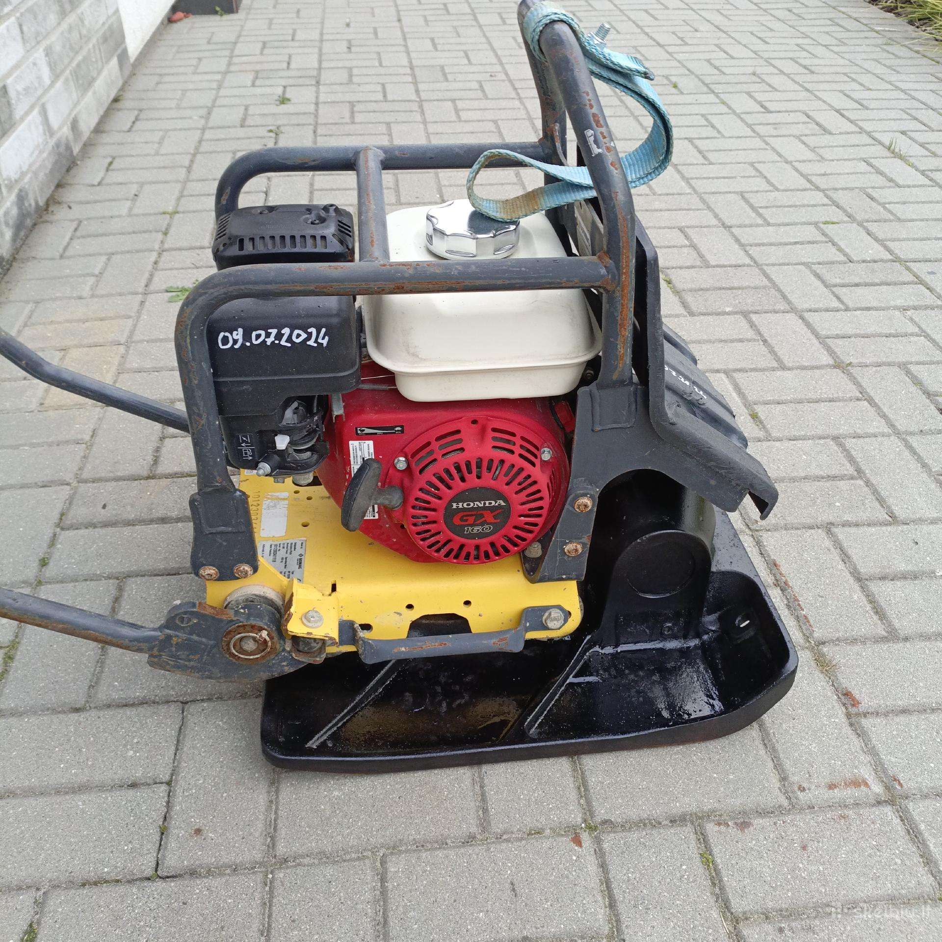 Bomag 108 kg vibroplokštė su Honda varikliu