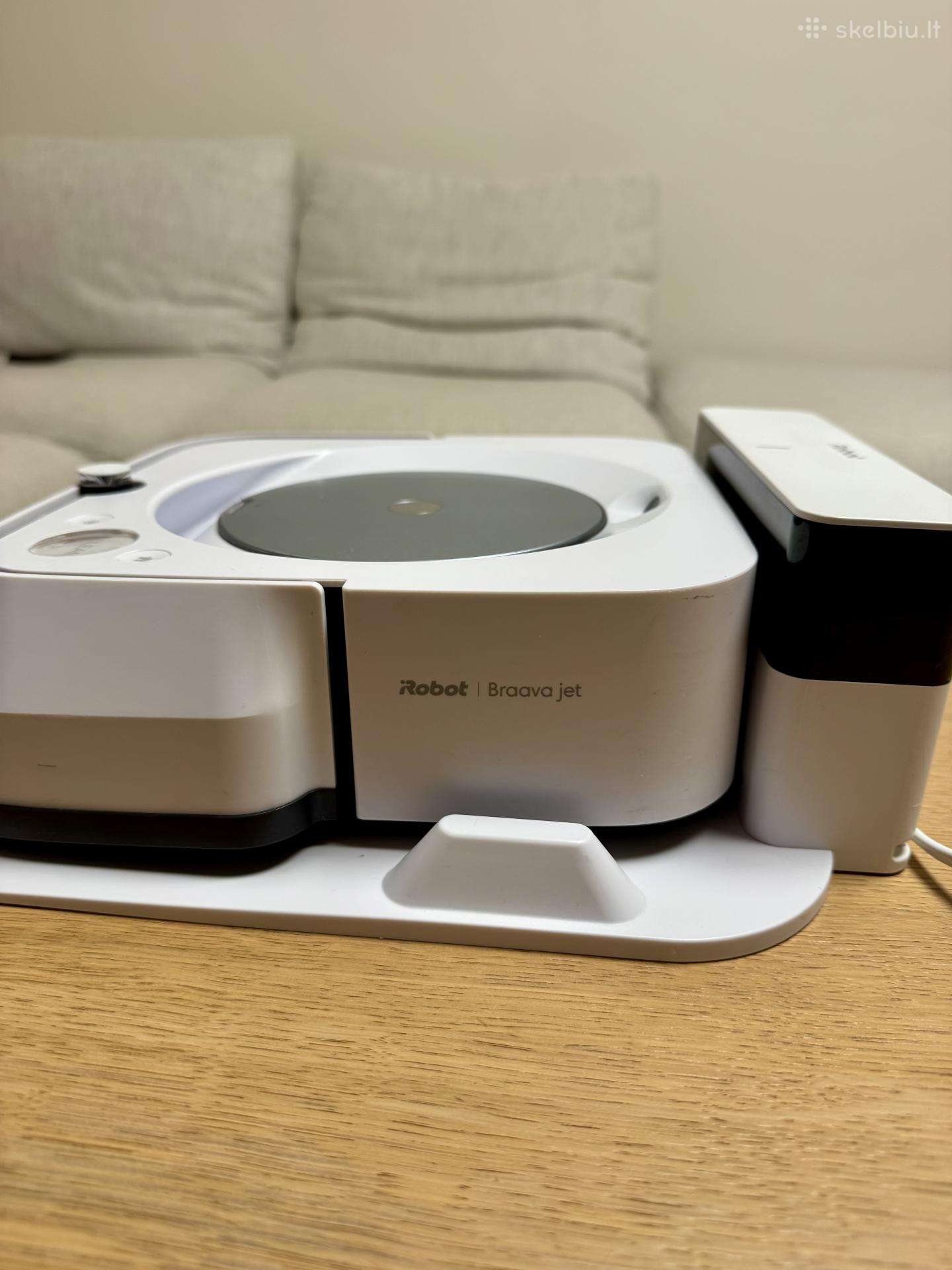 Irobot Braava Jet robotas grindų plovimui