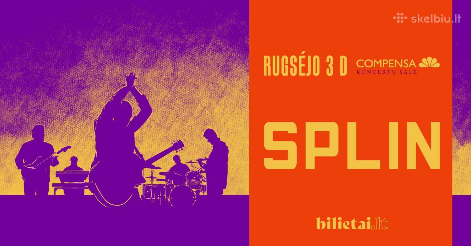 Legendinės grupės ''Splin'' koncertas