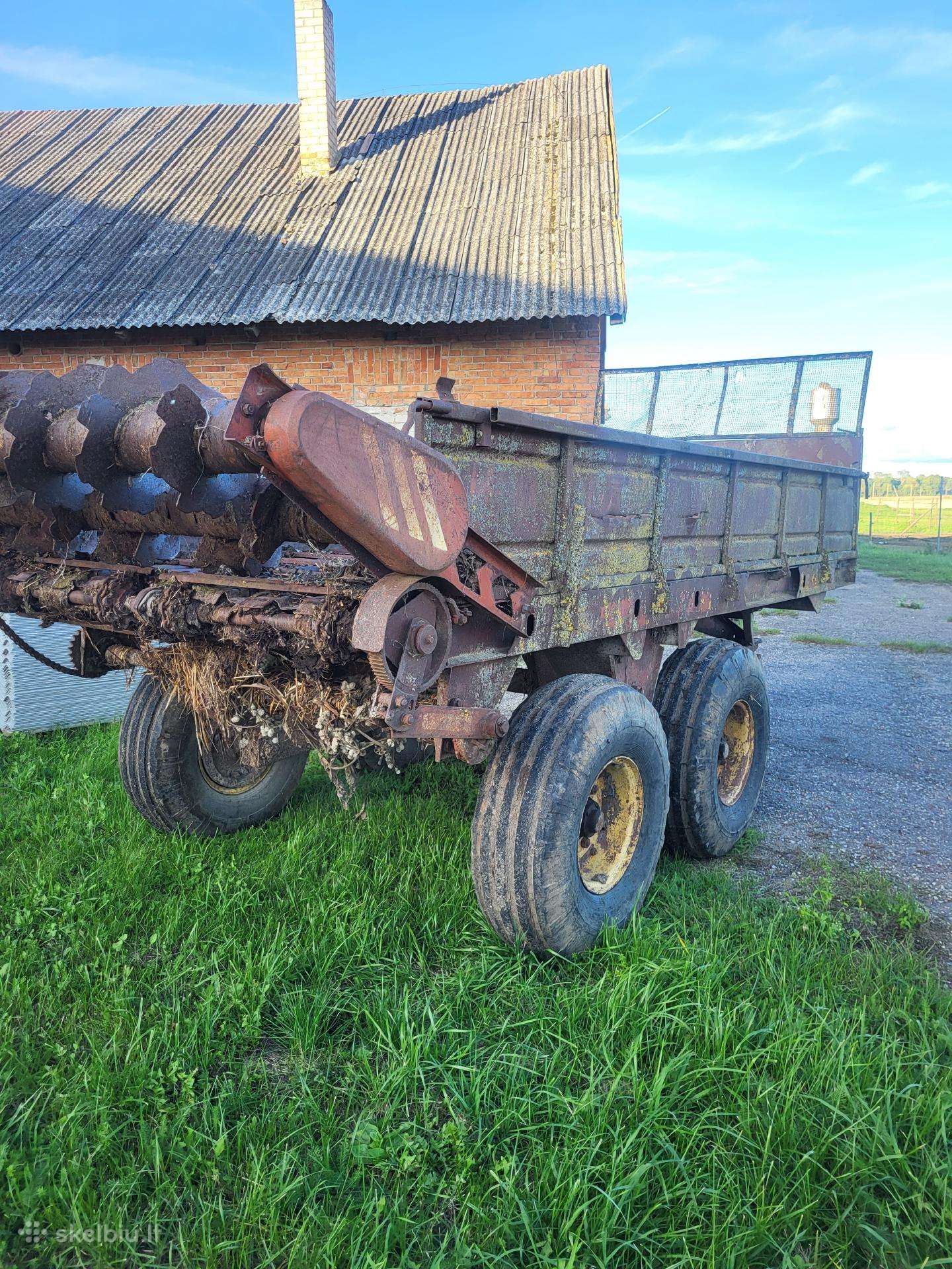 Rau 7, manure shakers, compost shredders