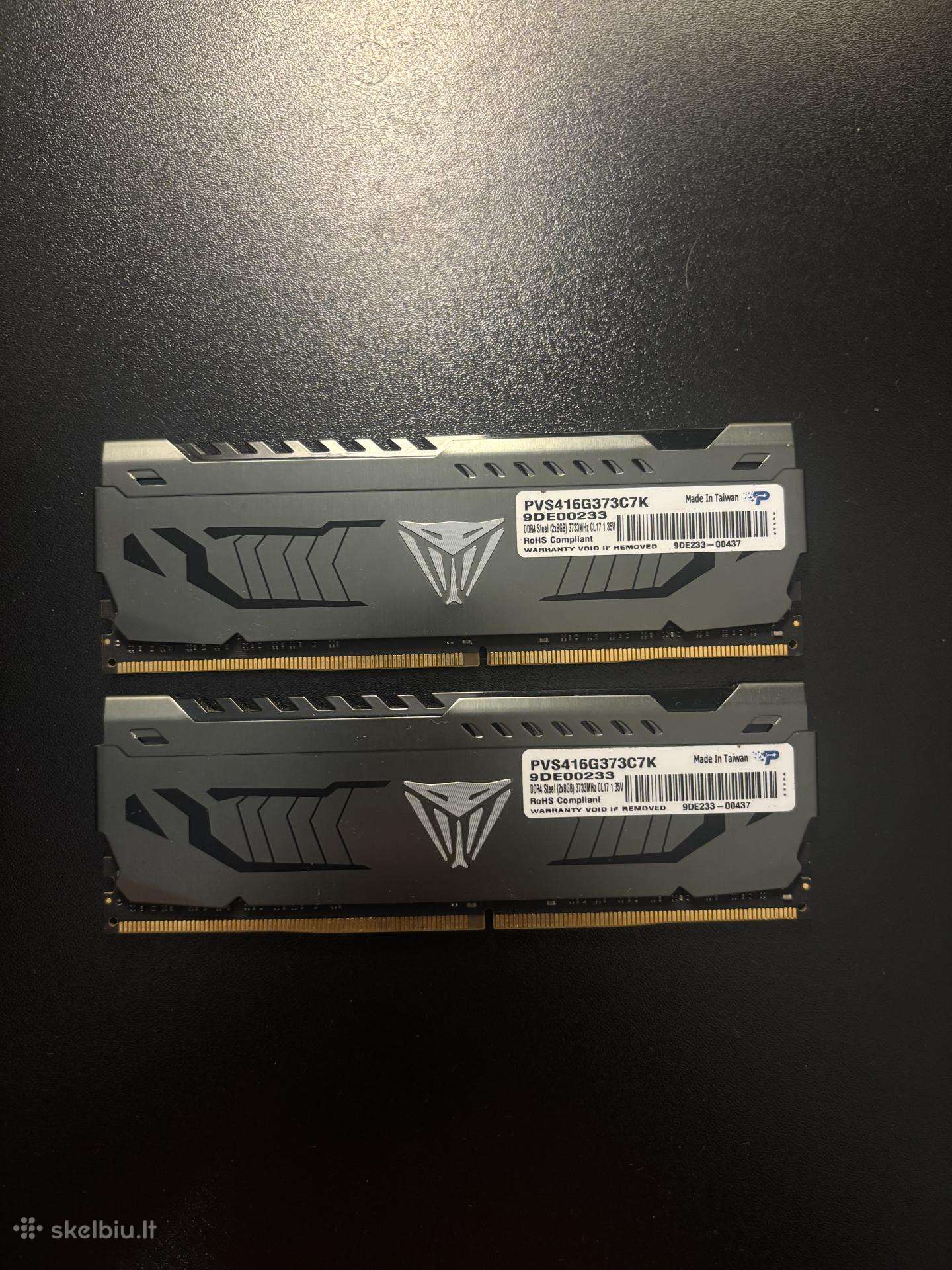 Patriot Viper Steel Ddr4 16gb(2x8g) Pvs416g373c7k
