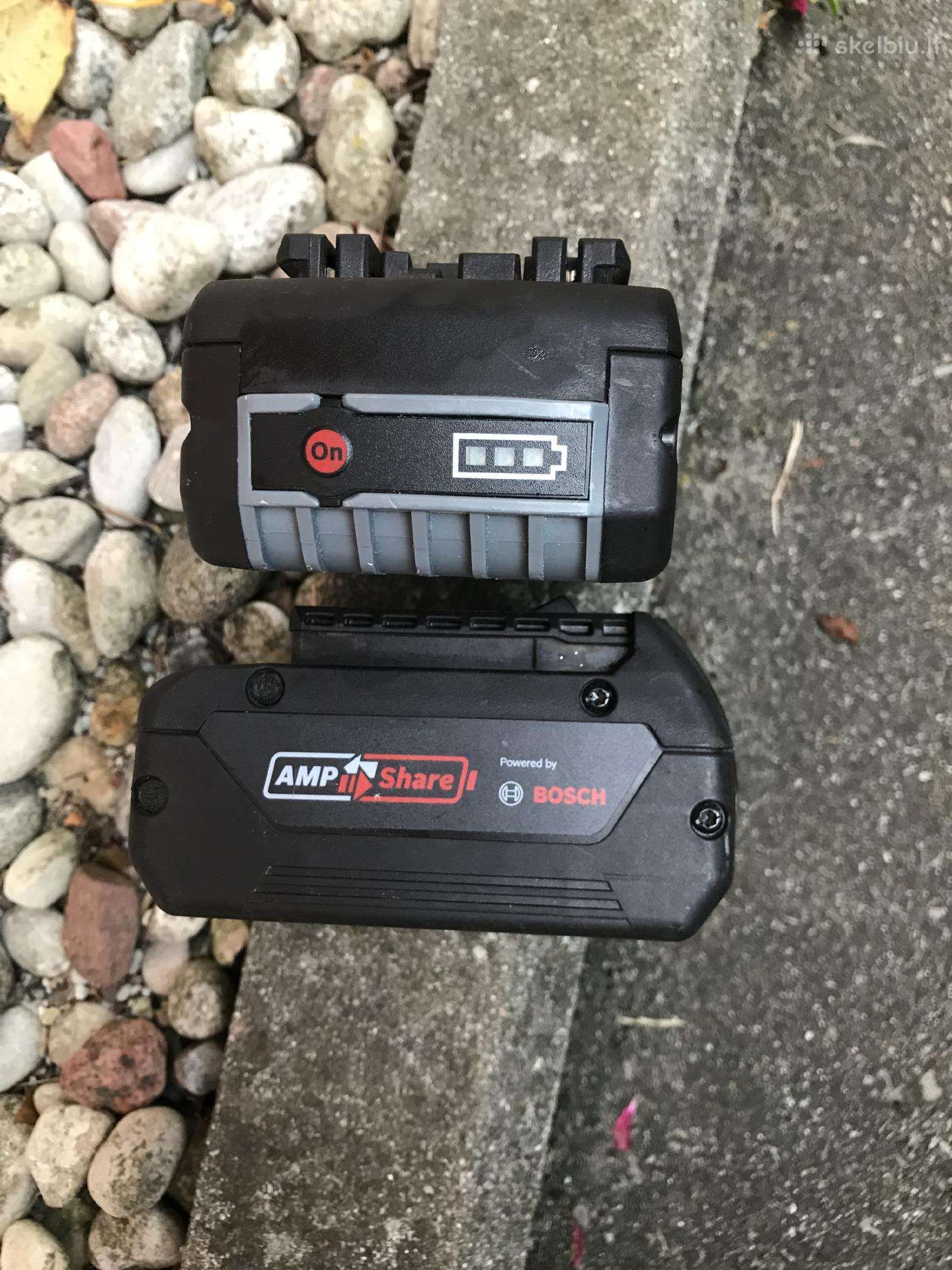 Bosch baterijos 4.0 Ah