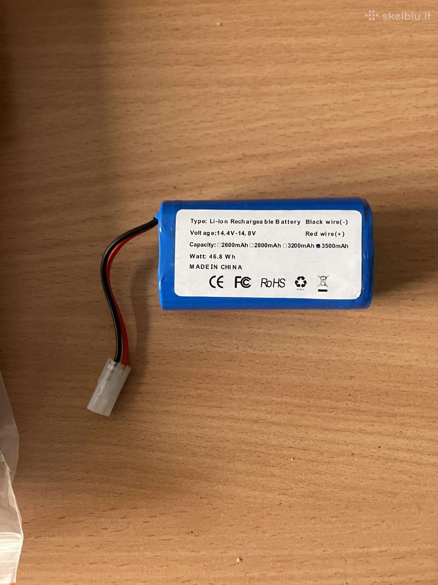 Xiaomi mijia akumuliatorius