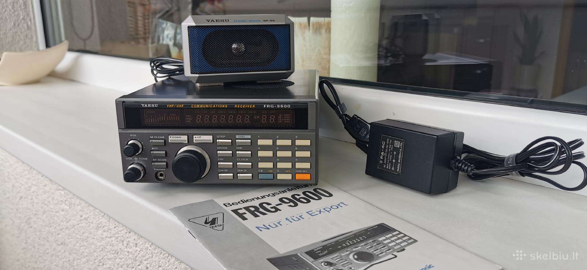 Yaesu Frg-9600 Vhf / Uhf Radijo skeneris