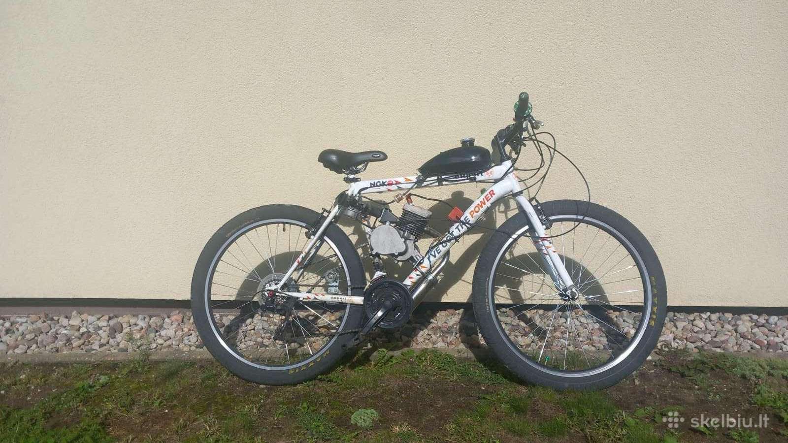 85cc 2t motorinis dviratis