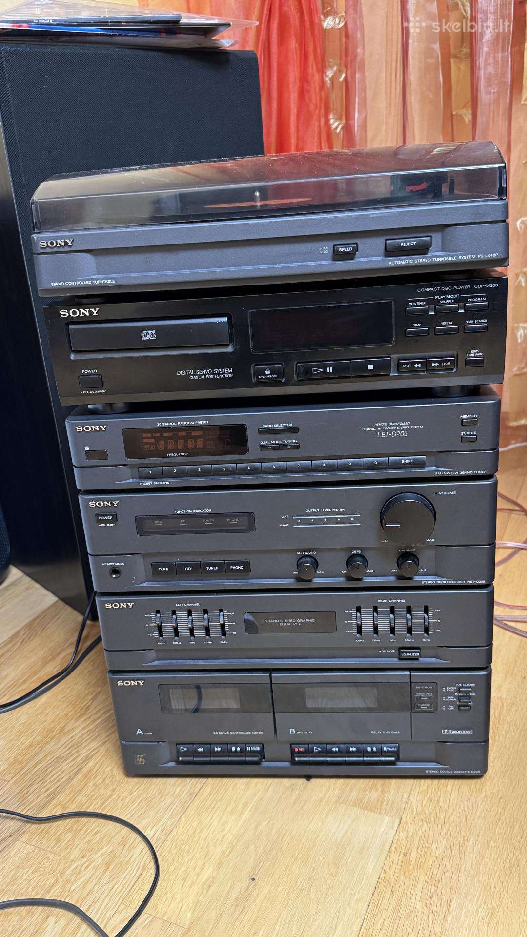 Sony Hst-d205 + Sony Cdp-m203 – vintage Hi-f