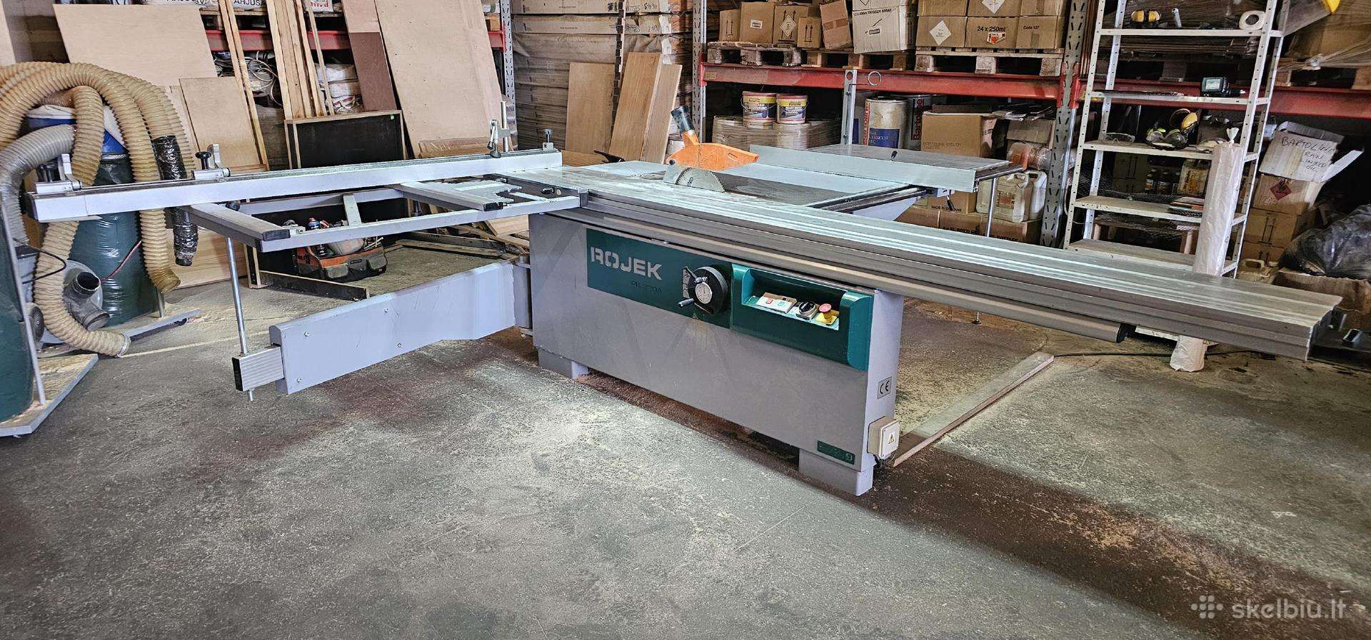 Naudotos formatinio pjovimo stakles Rojek Pk320a