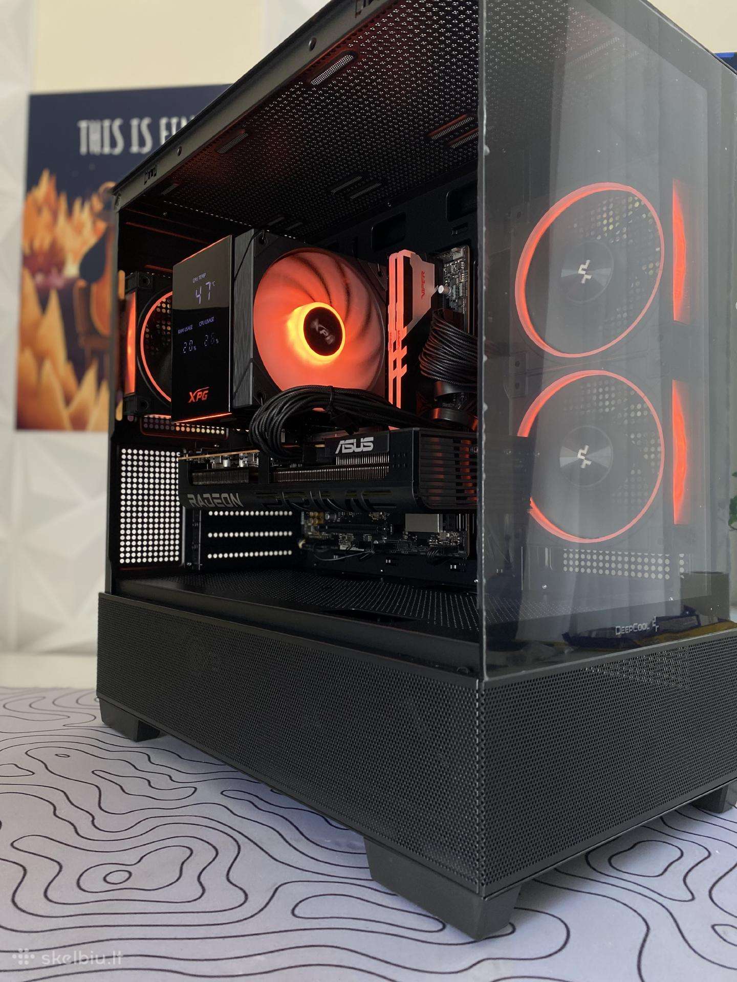 Naujas Pc / R5 7600x / Rx 9070 Gre / 32gb Ddr5