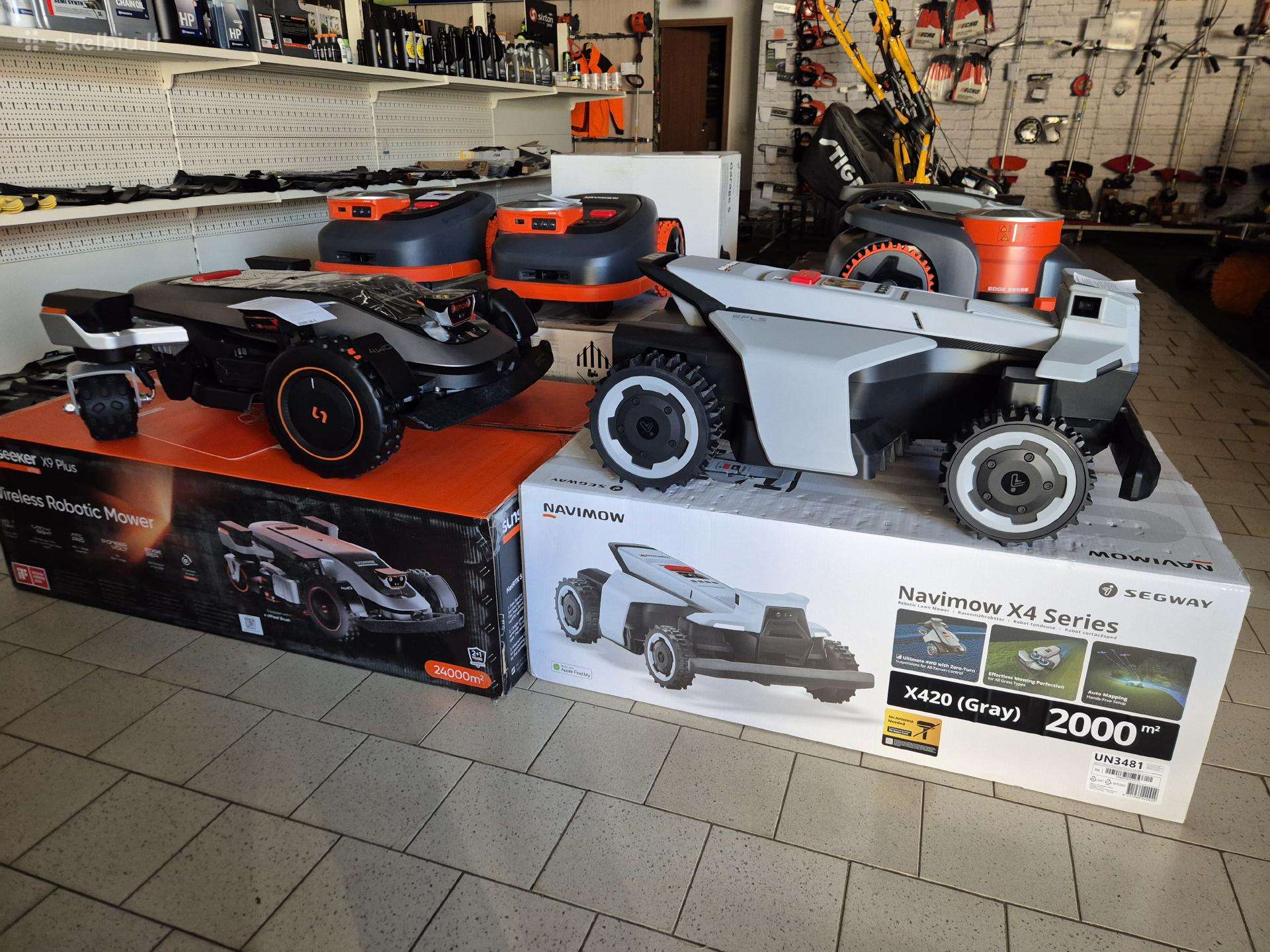 Išpardavimas vejos robotai segway, sunseeker