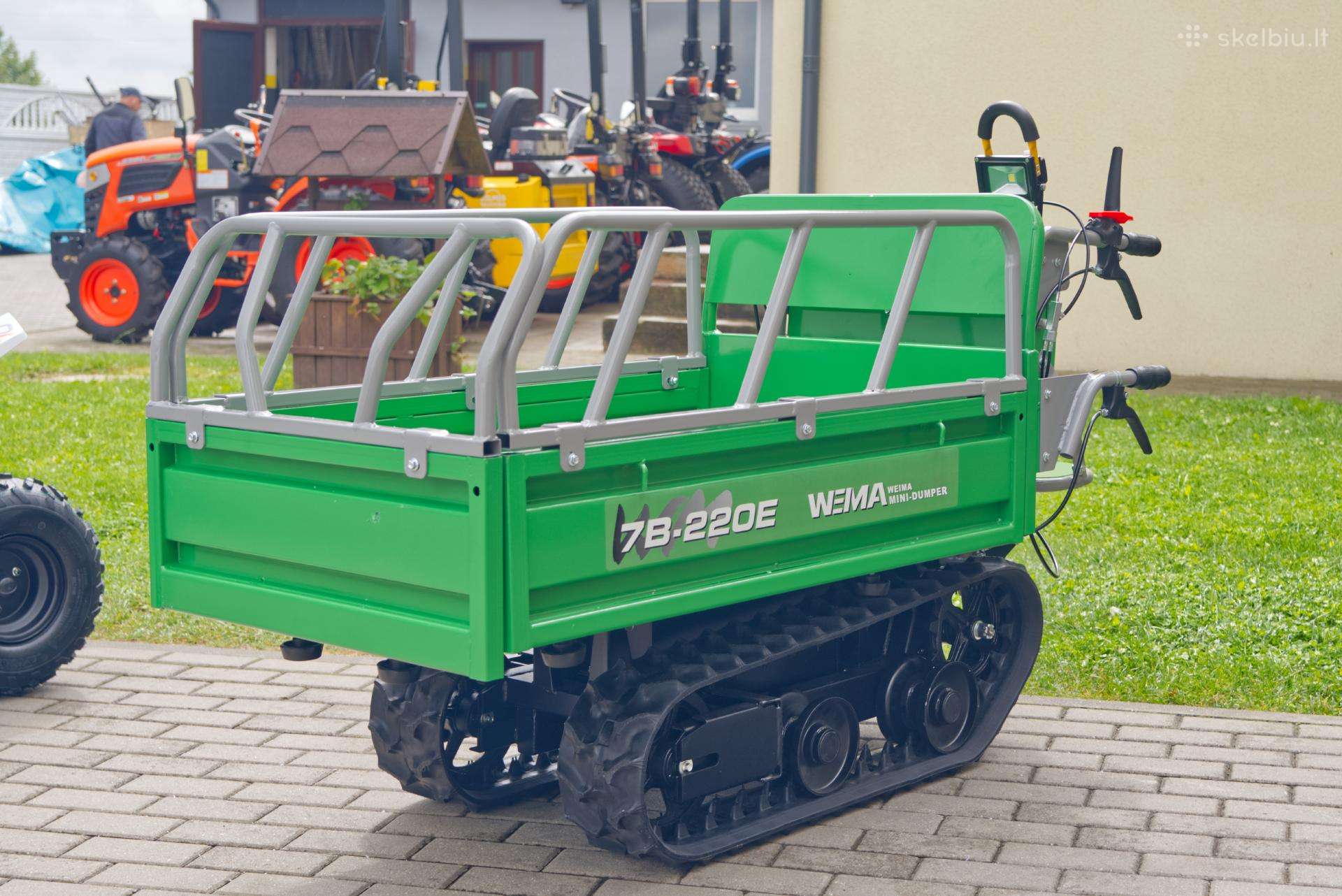 ENZO WM7B-220E, dumpers / tippers
