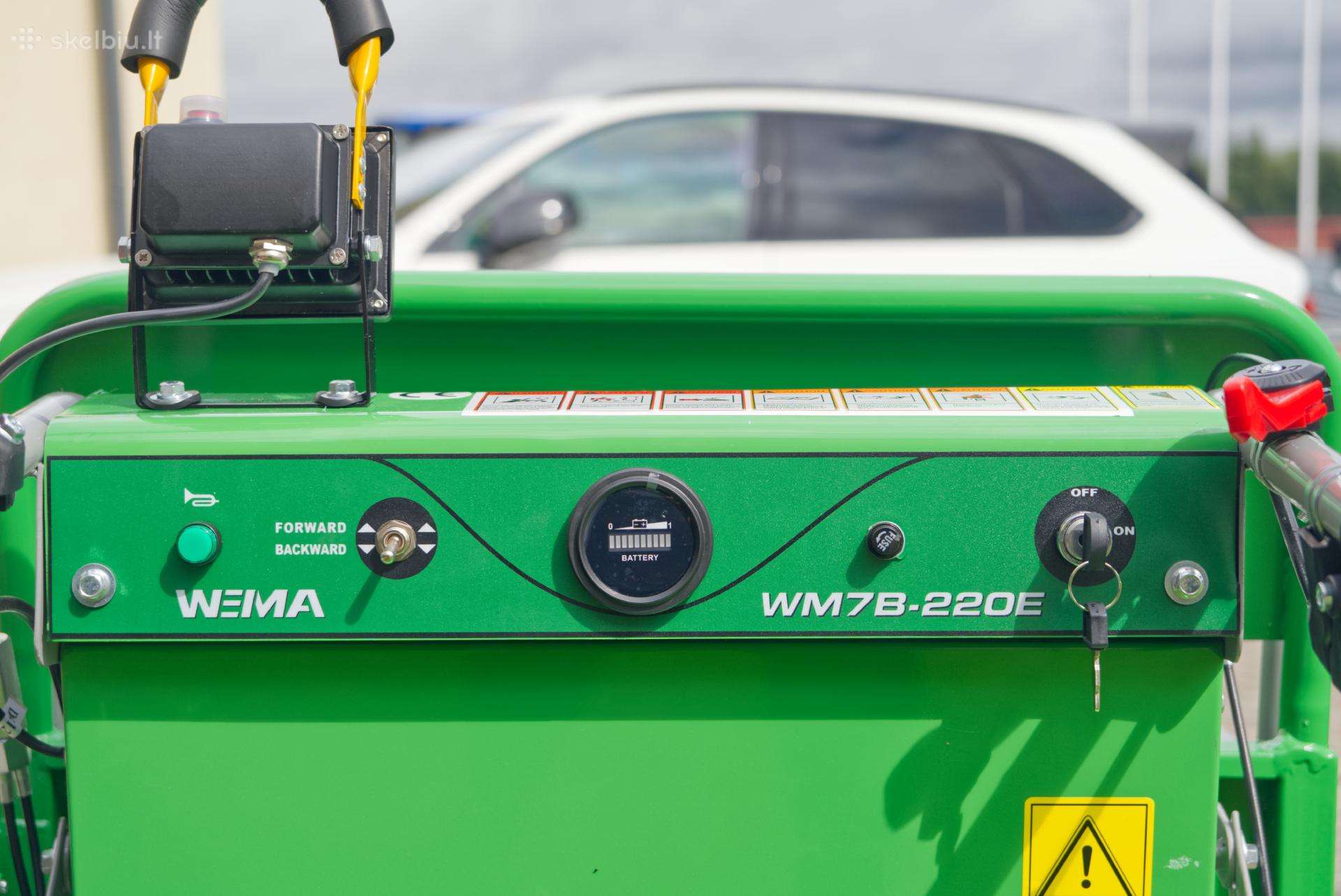 ENZO WM7B-220E, dumpers / tippers