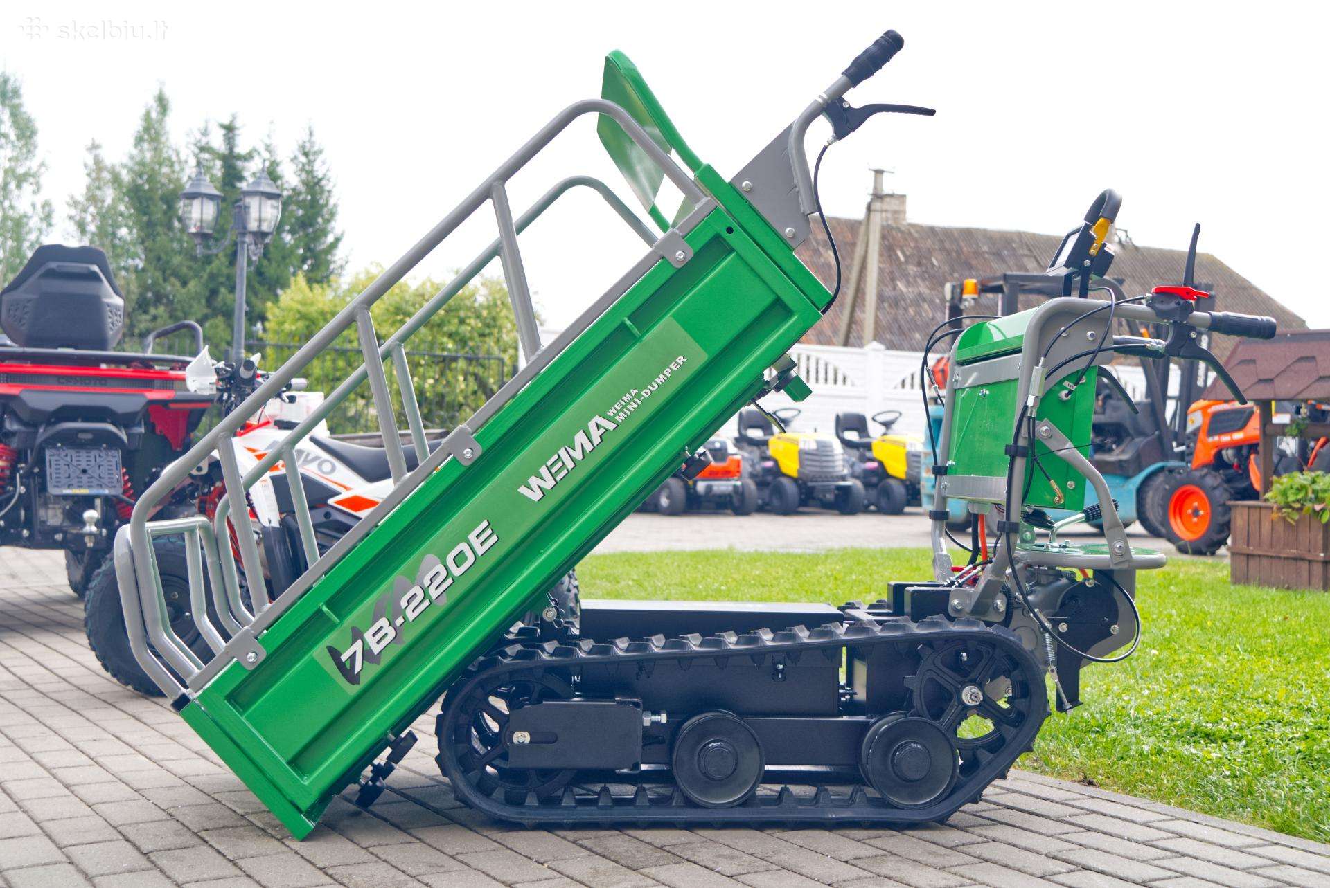 ENZO WM7B-220E, dumpers / tippers