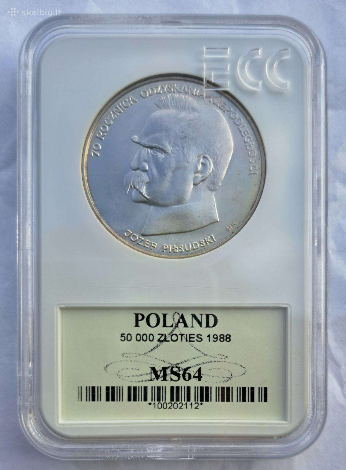 1988 Lenkija 10000 zlotų
