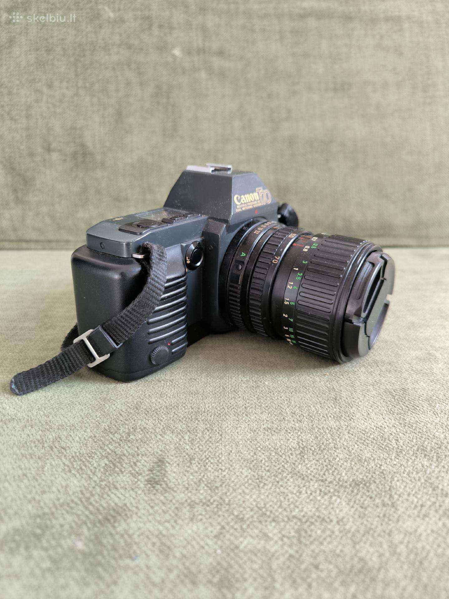 Canon T70 fotoaparatas su Fd 35-70mm f/3.5-4.5