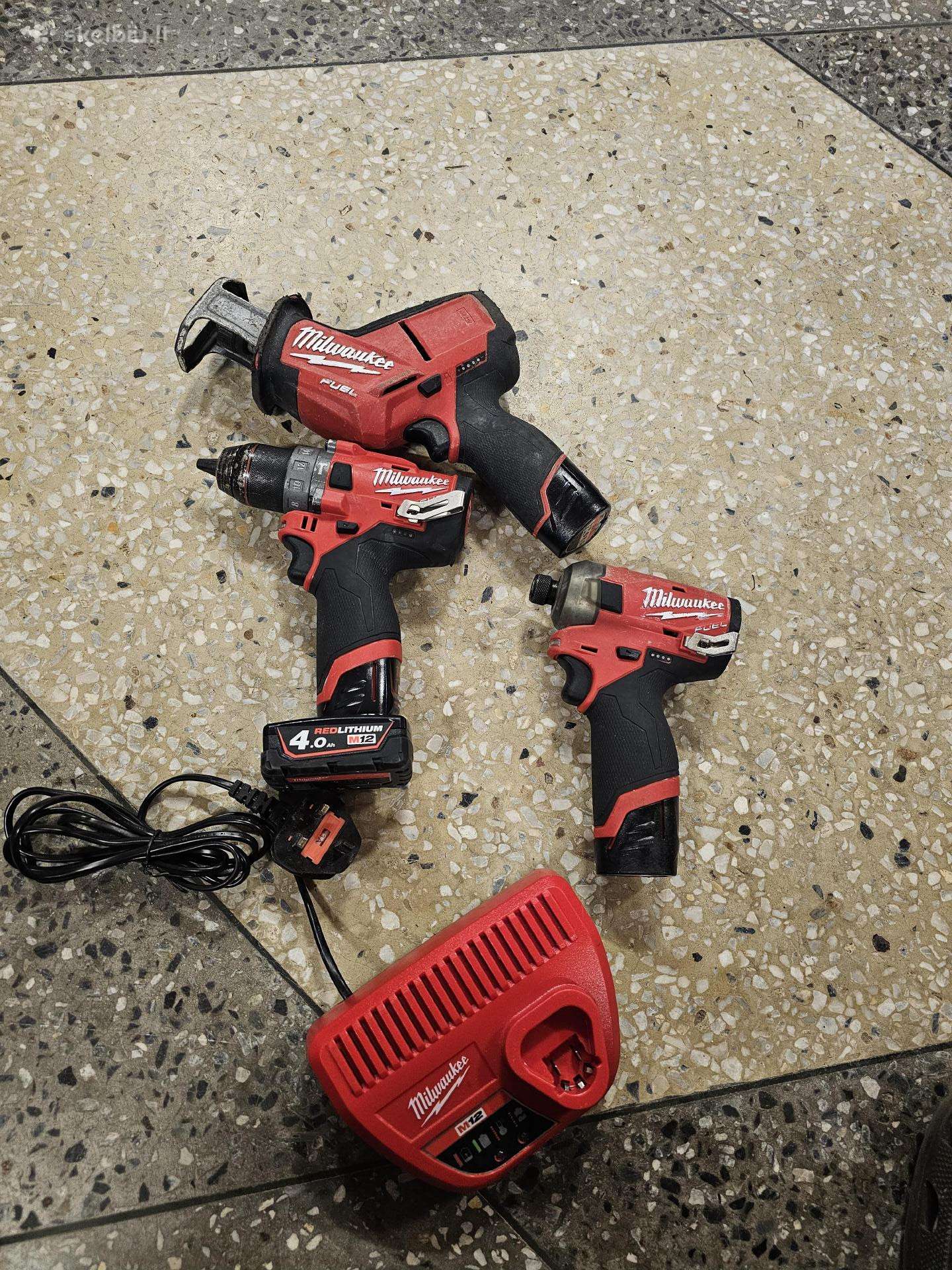 Milwaukee M12 Fqid+m12 Fpd+m12 Chz Komplektas