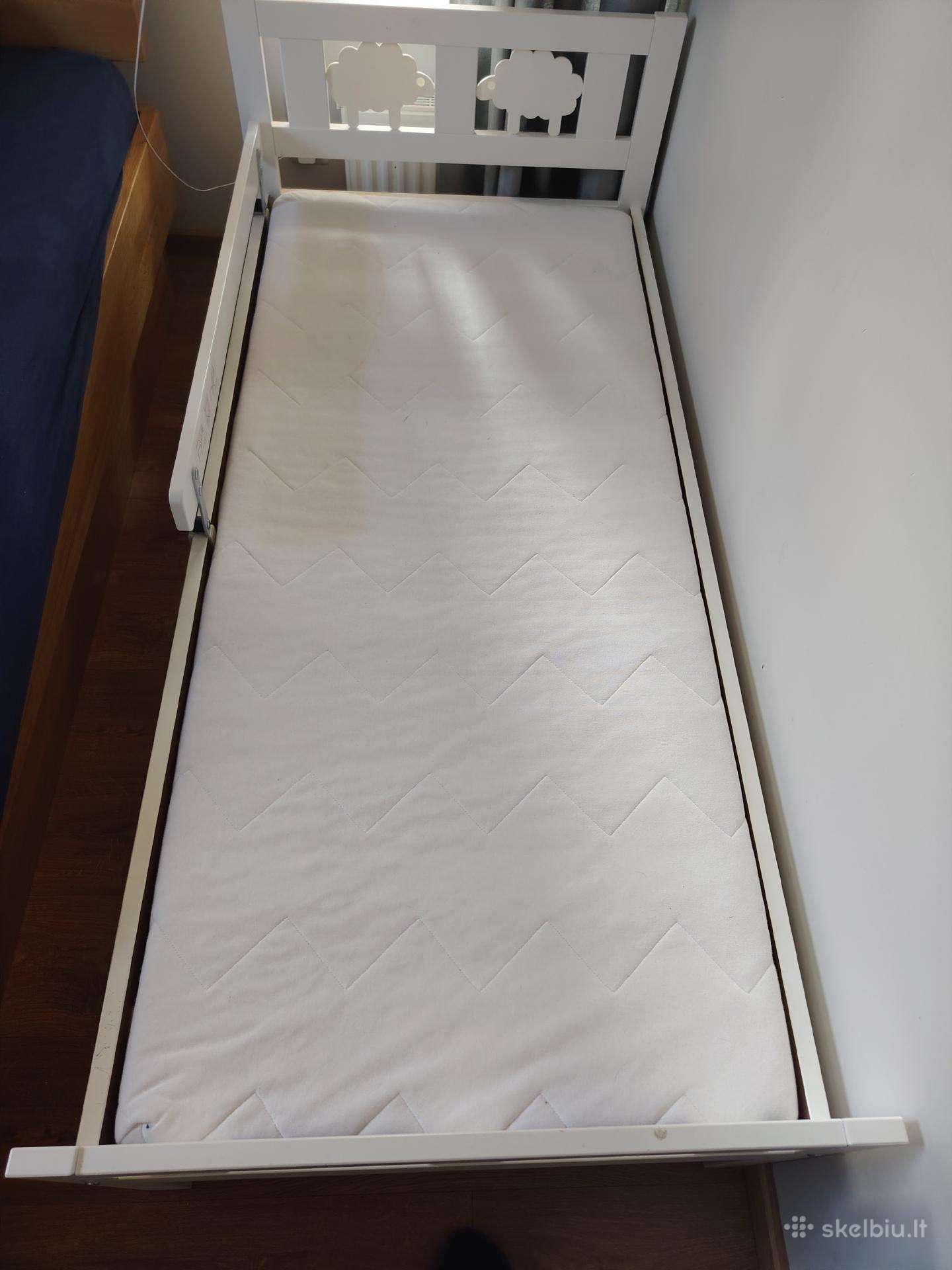 Ikea vaikiška lova 70x160 cm su čiuziniu