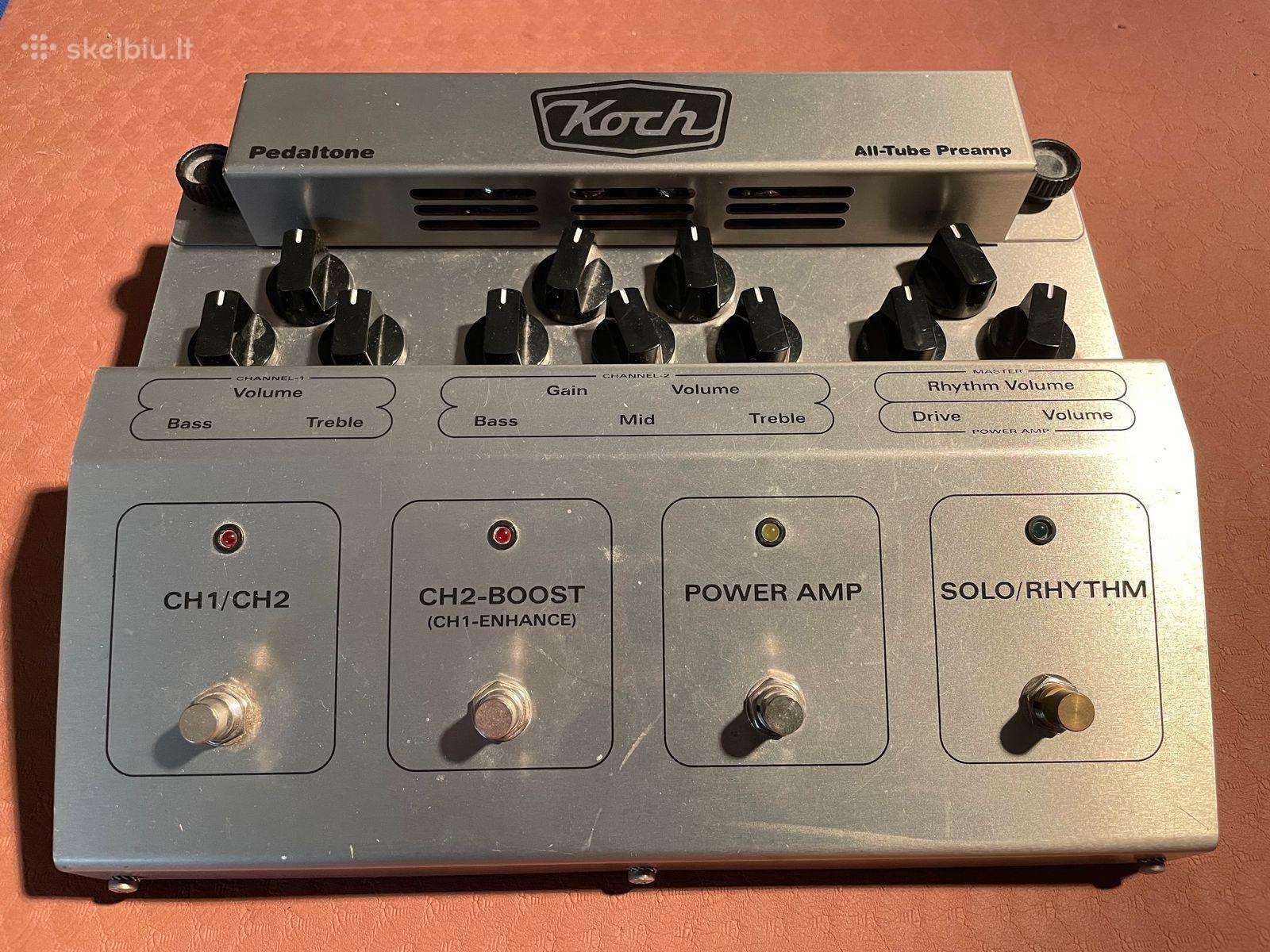 Koch Pedaltone All Tube Preamp Overdrive Pedal